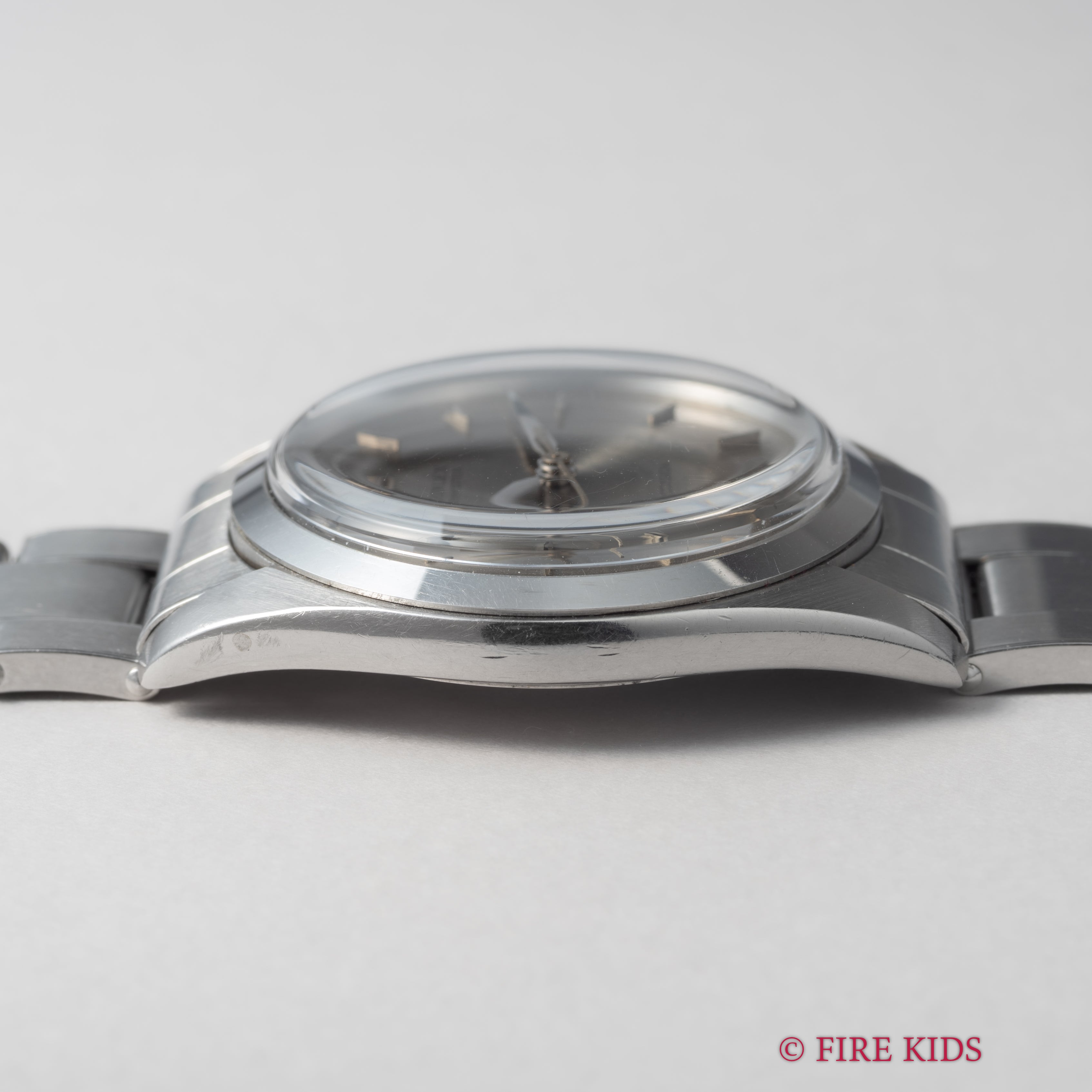 ロレックス オイスター 1964年製 ビッグケース 手巻き Ref.6424 グレーダイヤル