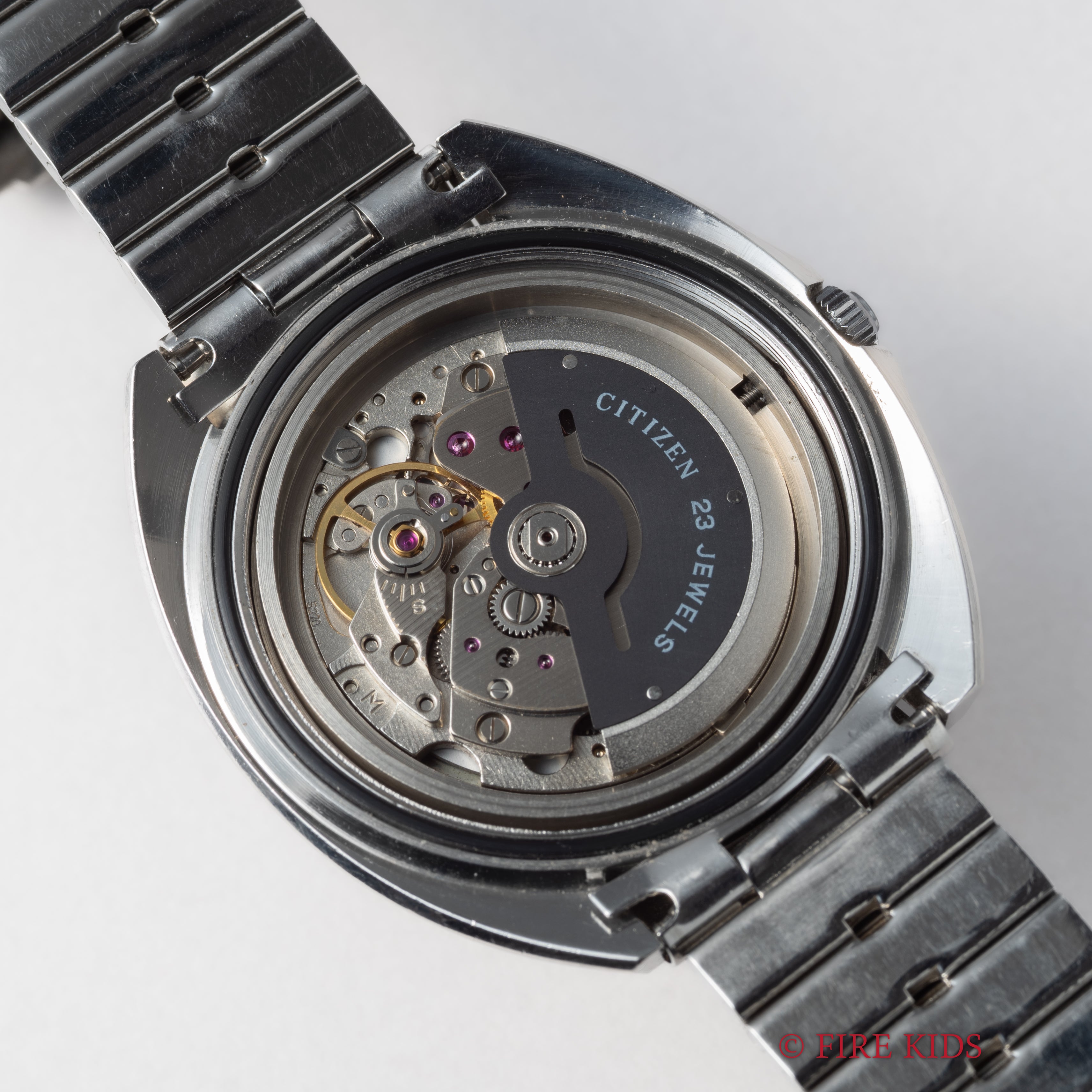 シチズン セブンスター100mダイバー ブラックダイヤル 1969年製 純正ステンレスブレス