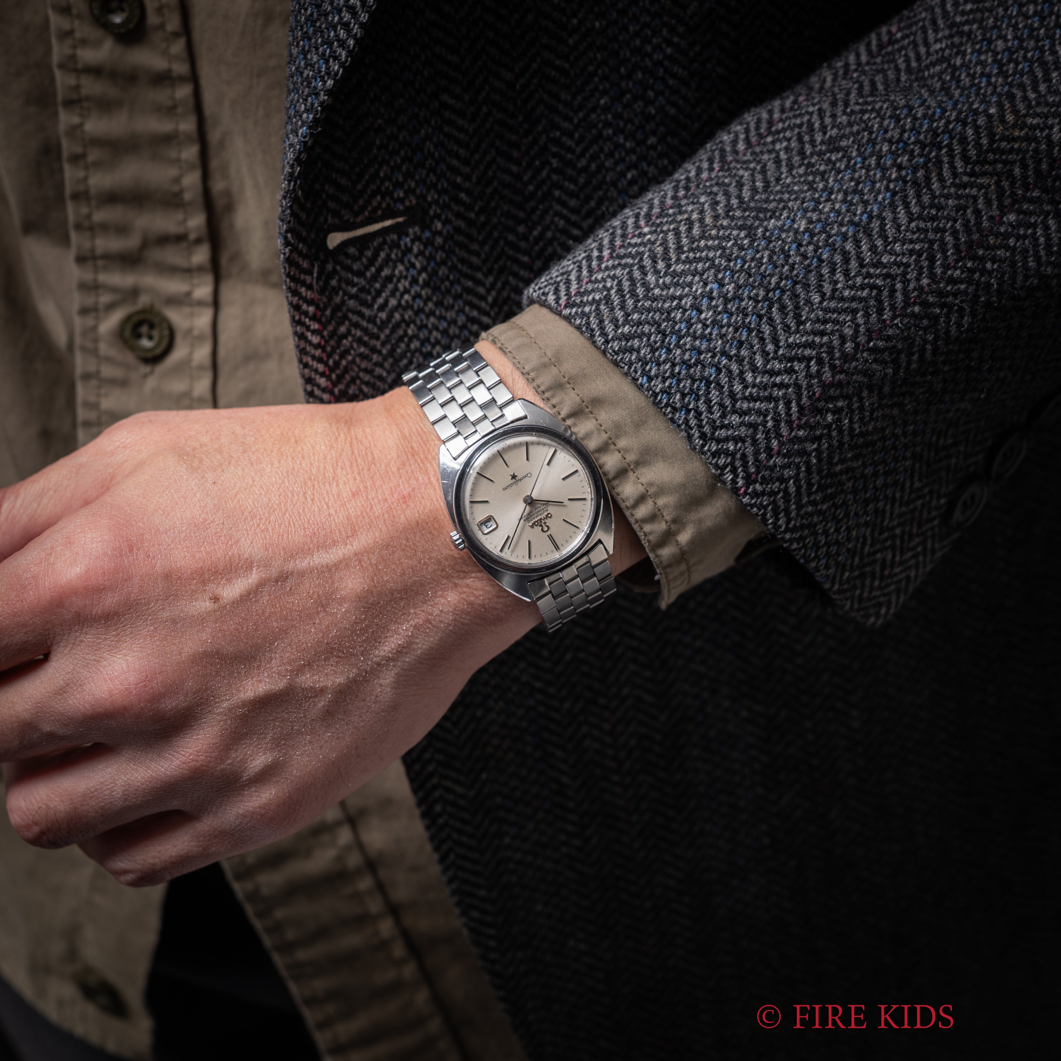 オメガ コンステレーション ジェンタデザイン初期型 1966年製 Ref.168.017 自動巻クロノメーター cal.561 純正ブレス