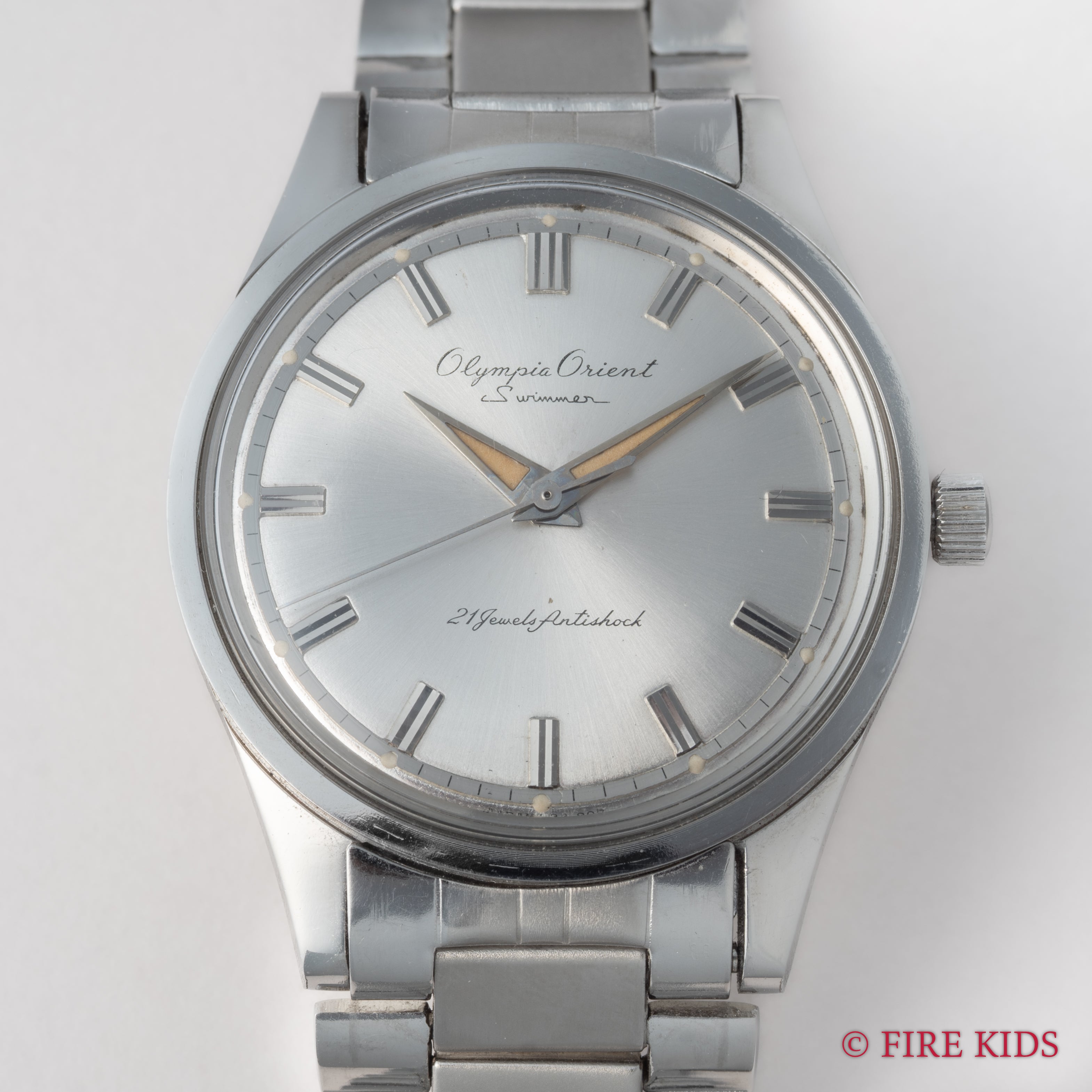 オリンピアオリエント スイマー 21石 手巻き 1960年代製 Ref.119909