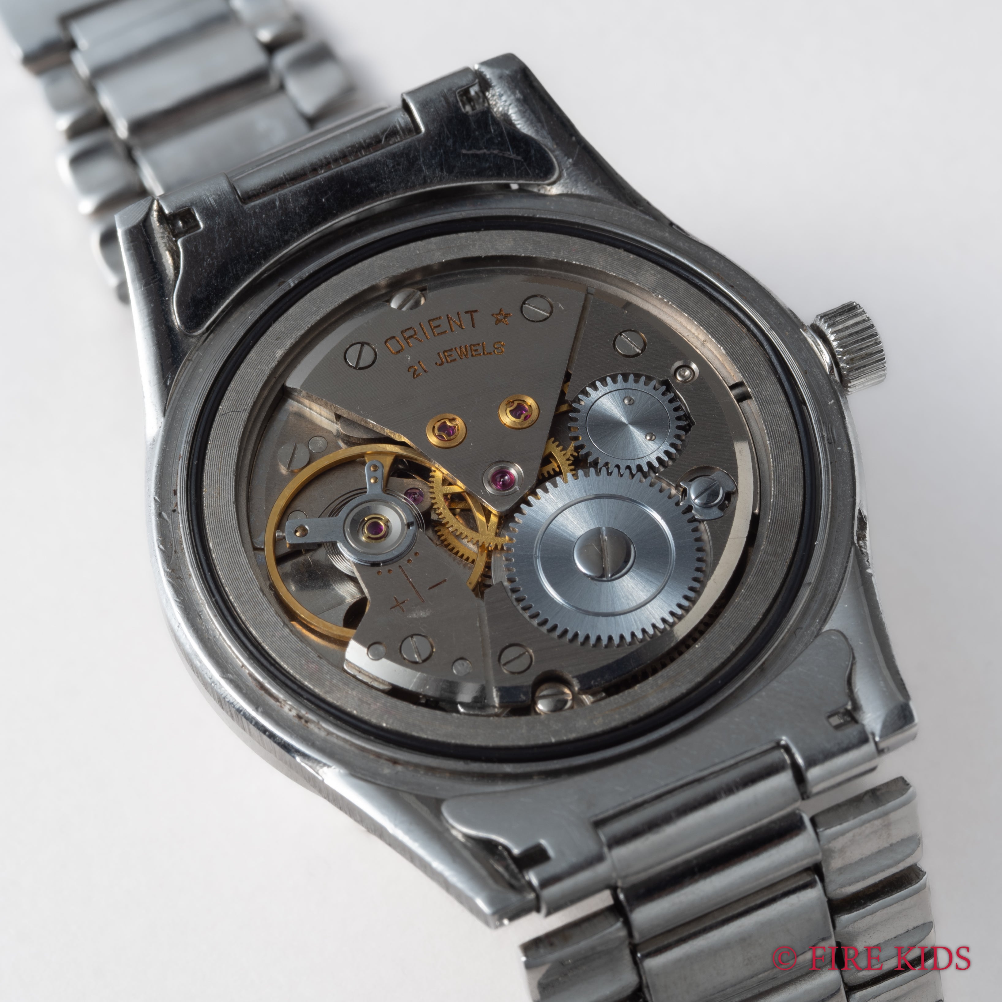 オリンピアオリエント スイマー 21石 手巻き 1960年代製 Ref.119909