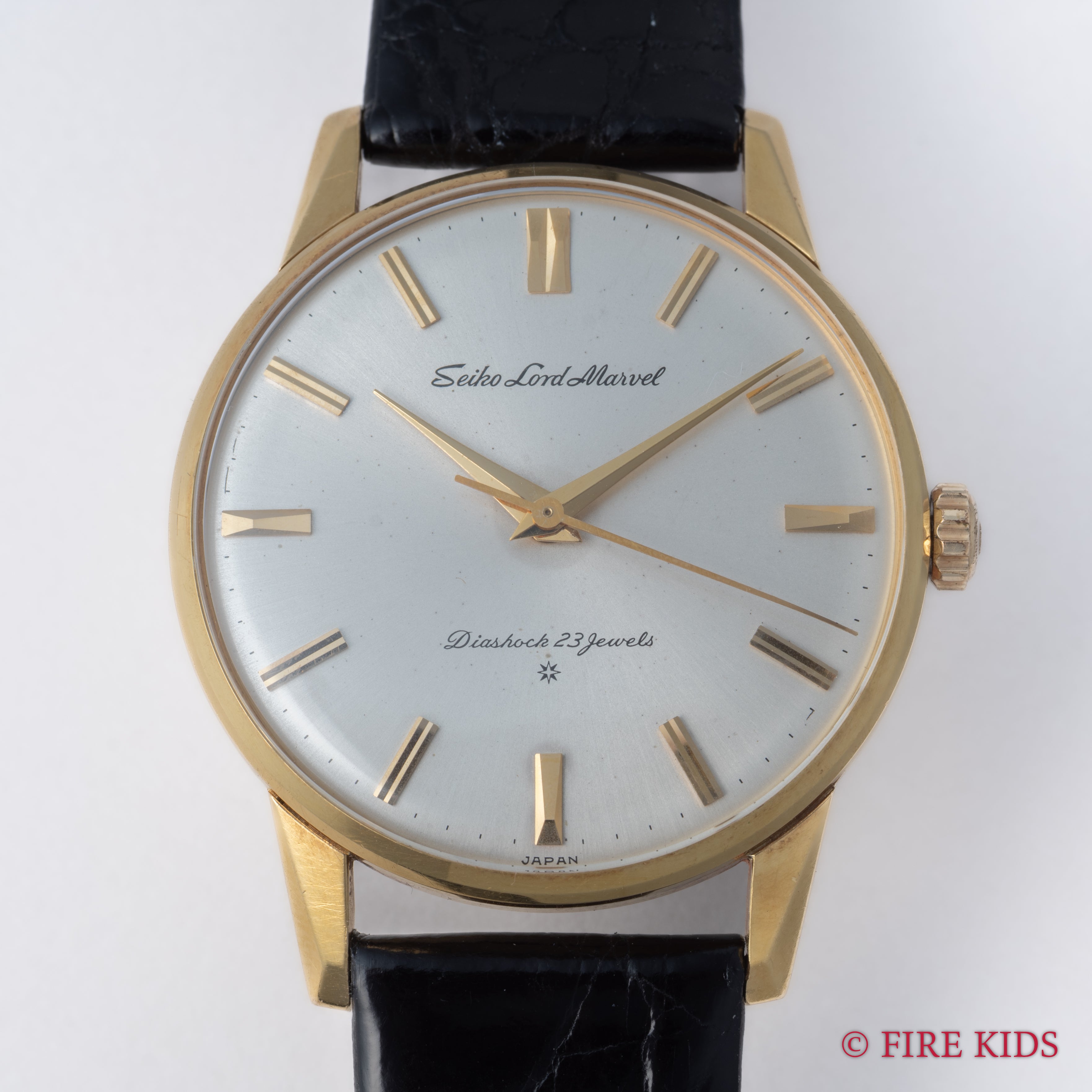 セイコー ロードマーベル 1963年製 Ref.15023 18金無垢 プリントロゴ SDダイヤル 手巻き