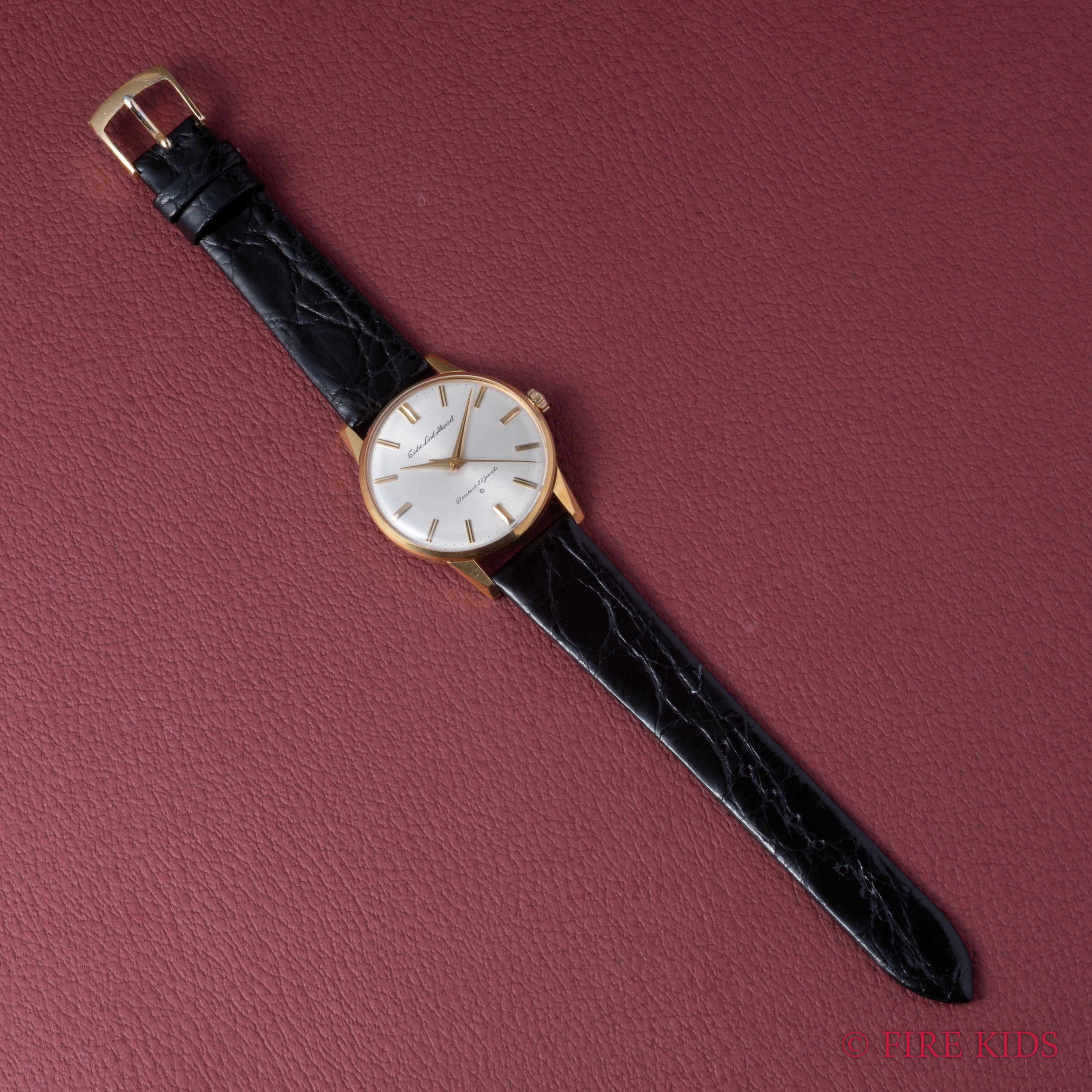 セイコー ロードマーベル 1963年製 Ref.15023 18金無垢 プリントロゴ SDダイヤル 手巻き