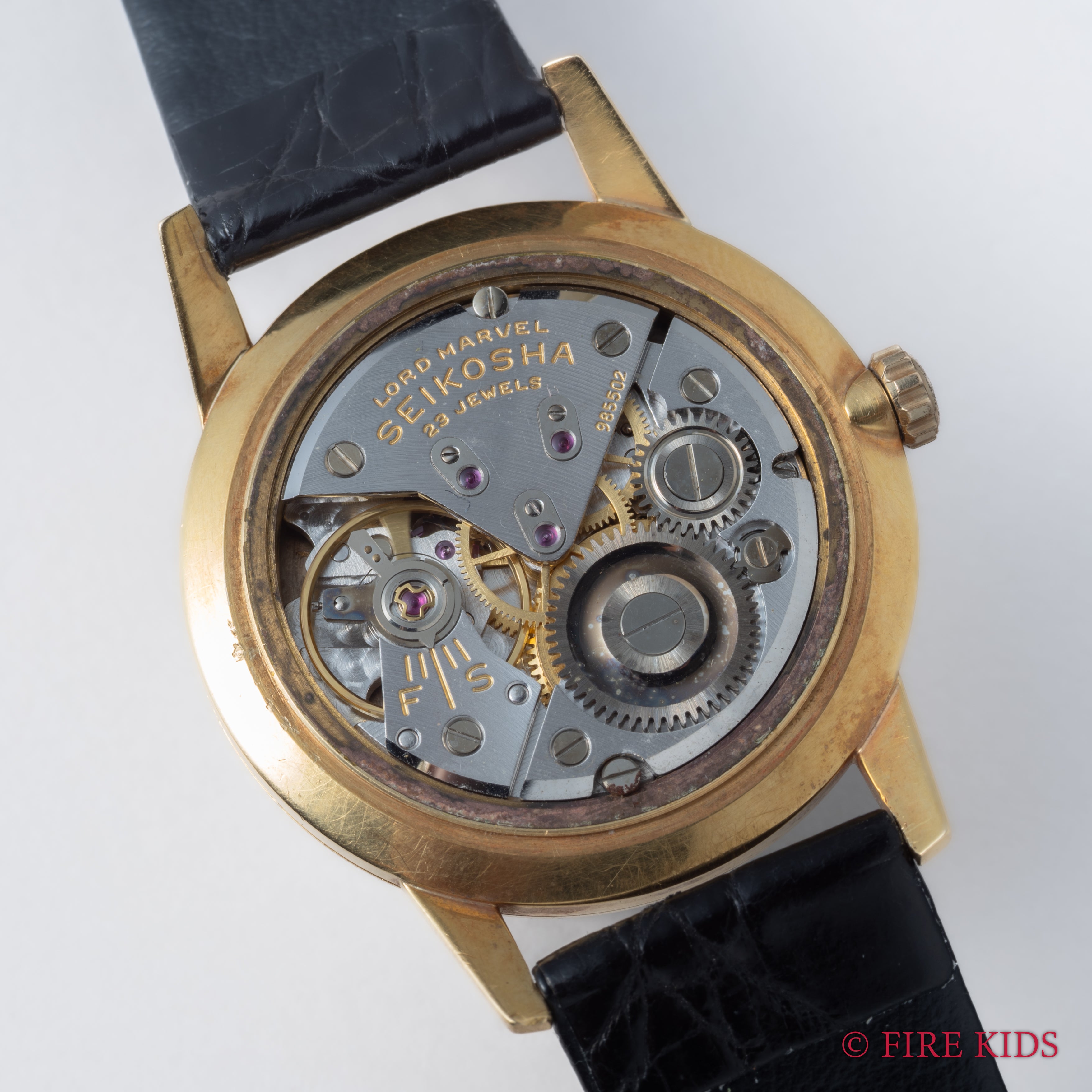 セイコー ロードマーベル 1963年製 Ref.15023 18金無垢 プリントロゴ SDダイヤル 手巻き