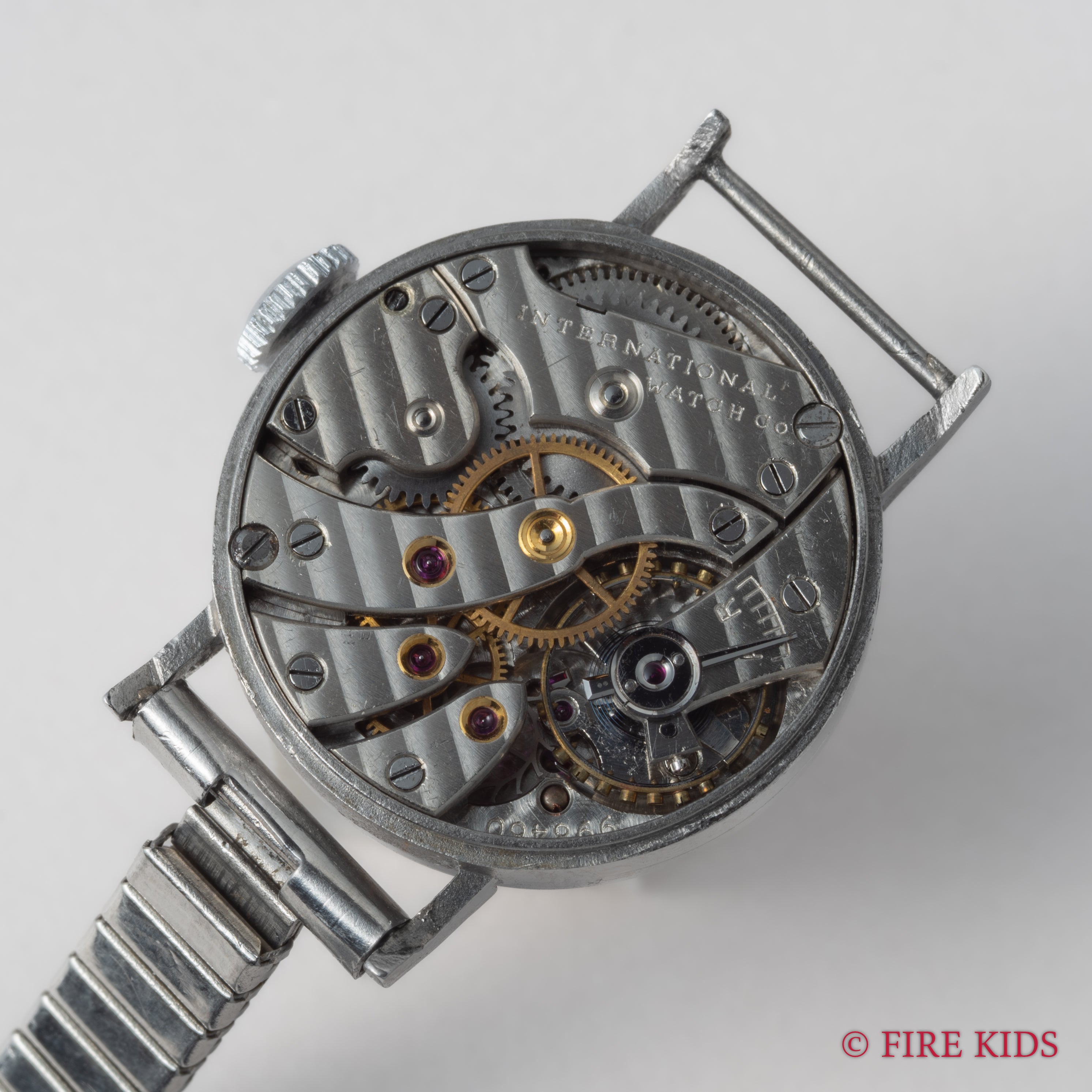 IWC レディース ラウンドケース 手巻き 1938年製 スモールセコンド