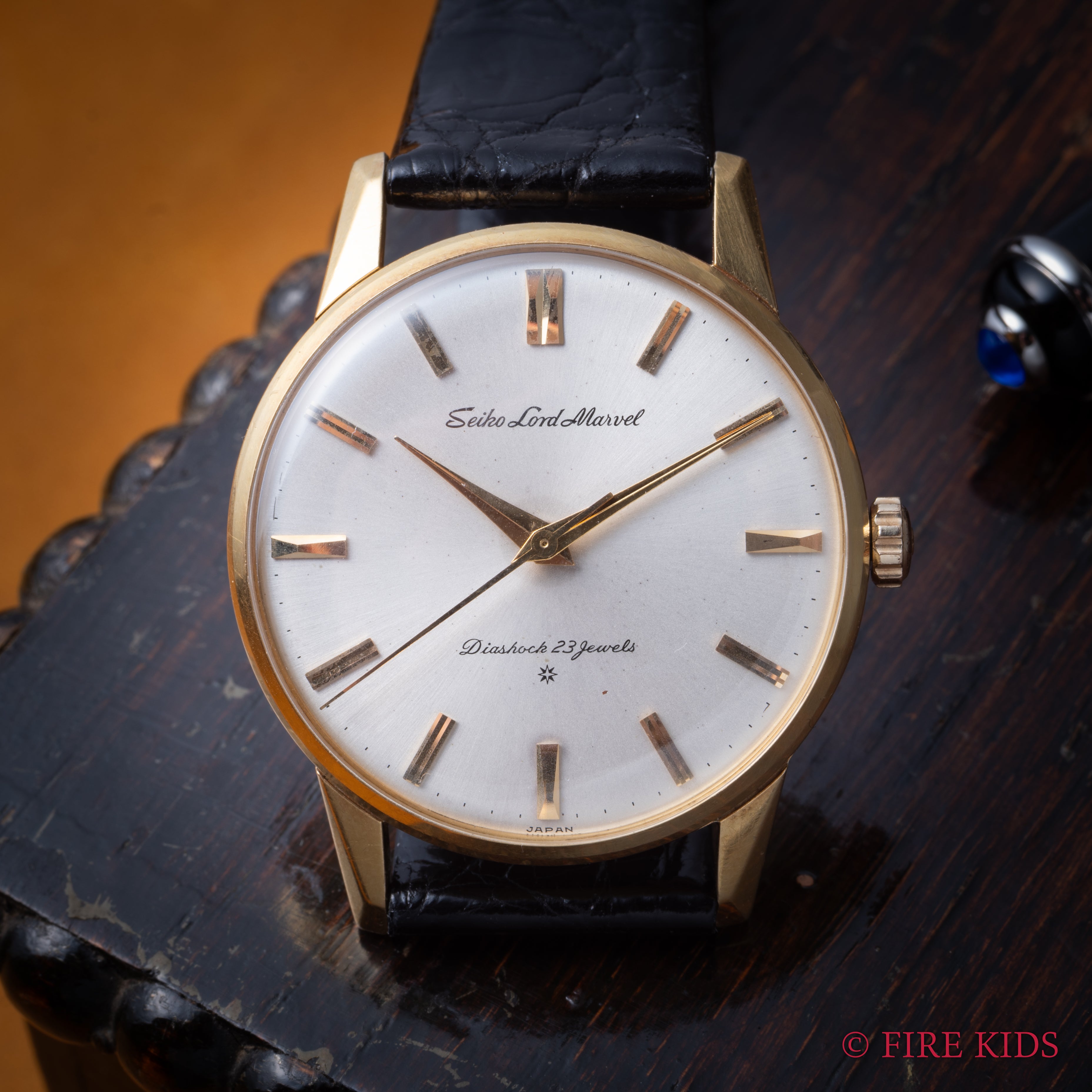 セイコー ロードマーベル 1963年製 Ref.15023 18金無垢 プリントロゴ SDダイヤル 手巻き