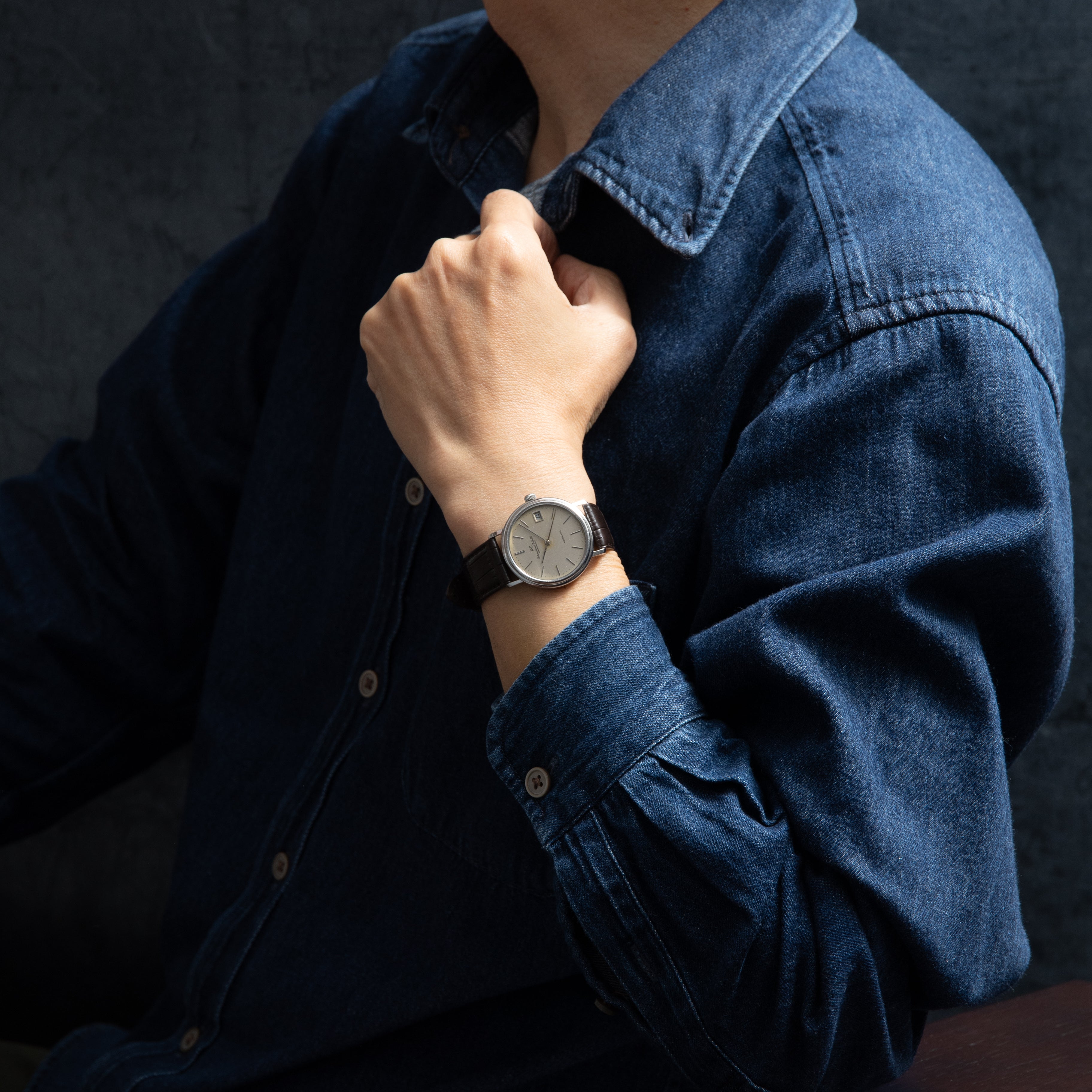 IWC ラウンド デイト 1979~80年製 ジャガールクルトムーブ Ref.3205 Cal.3254