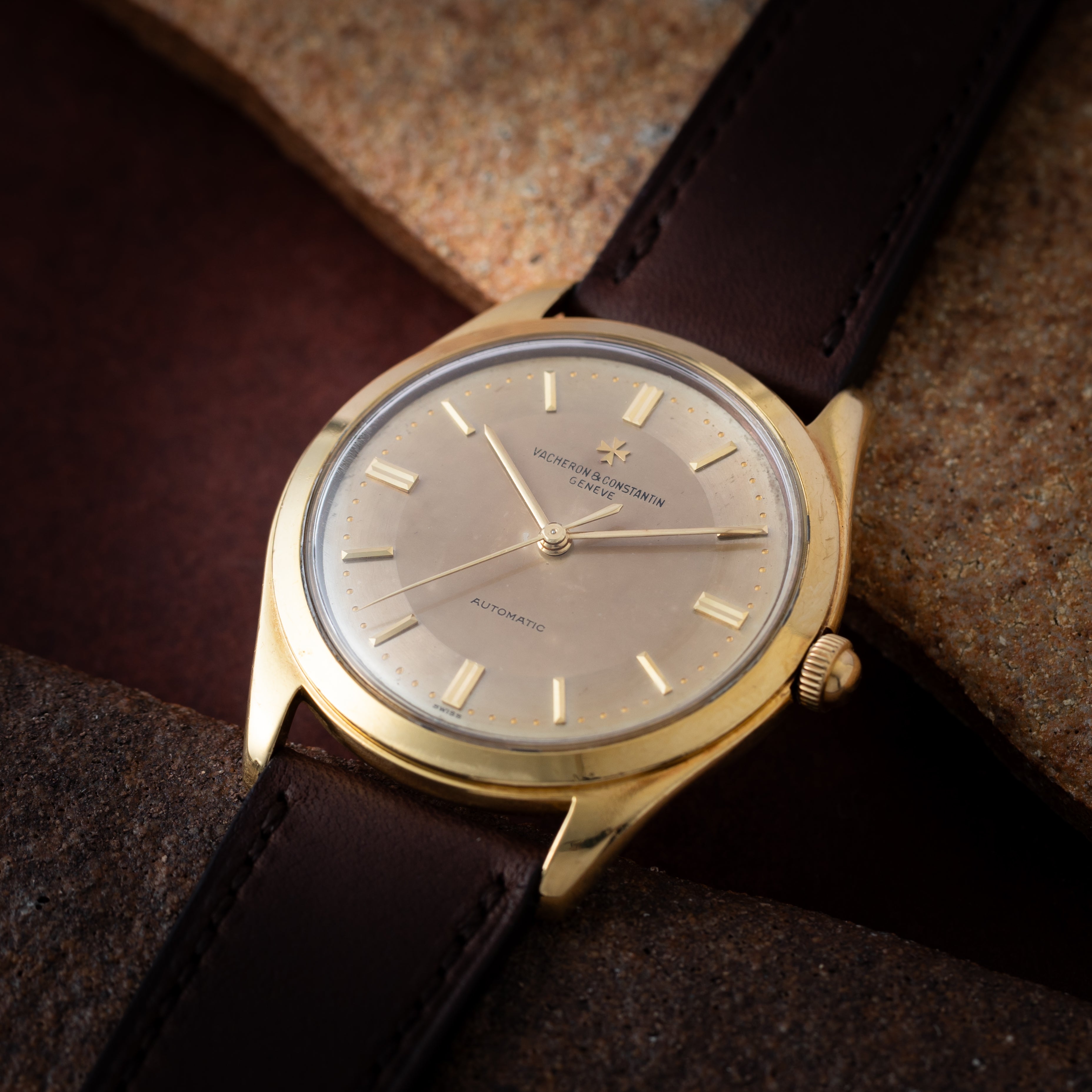 ヴァシュロン・コンスタンタン Ref. 4870 18KYGラウンドケース 1960年代製 自動巻き Cal.P499