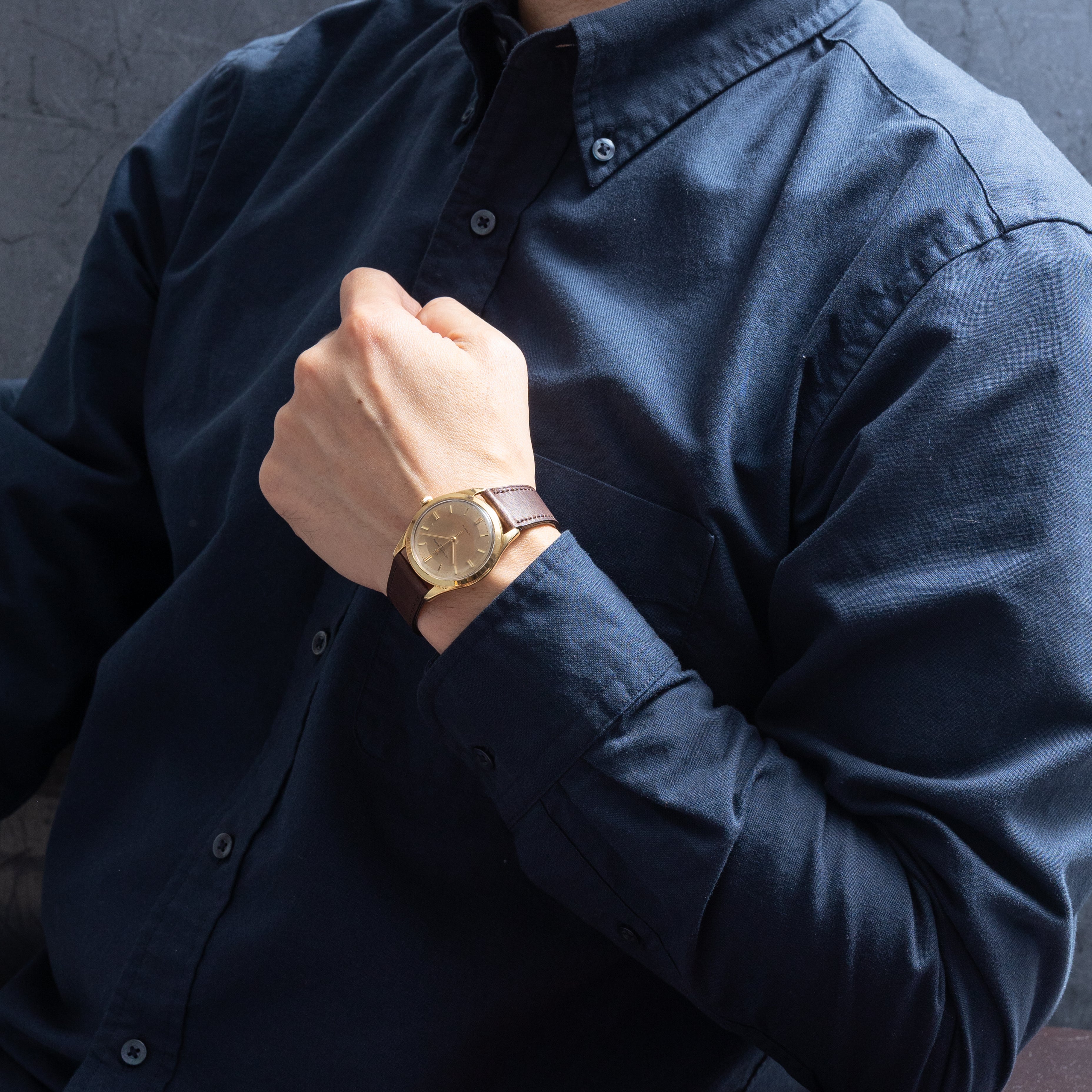 ヴァシュロン・コンスタンタン Ref. 4870 18KYGラウンドケース 1960年代製 自動巻き Cal.P499