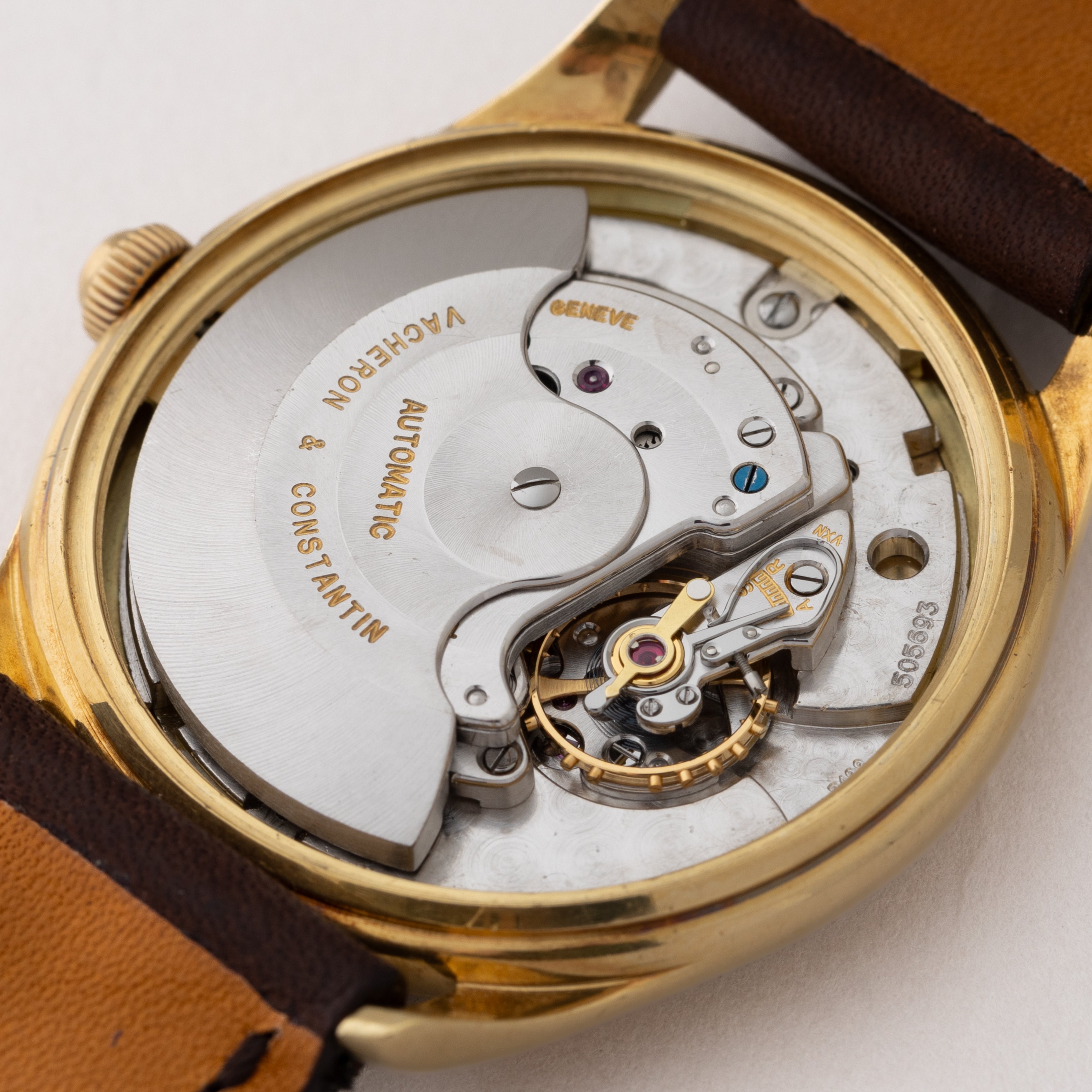 ヴァシュロン・コンスタンタン Ref. 4870 18KYGラウンドケース 1960年代製 自動巻き Cal.P499