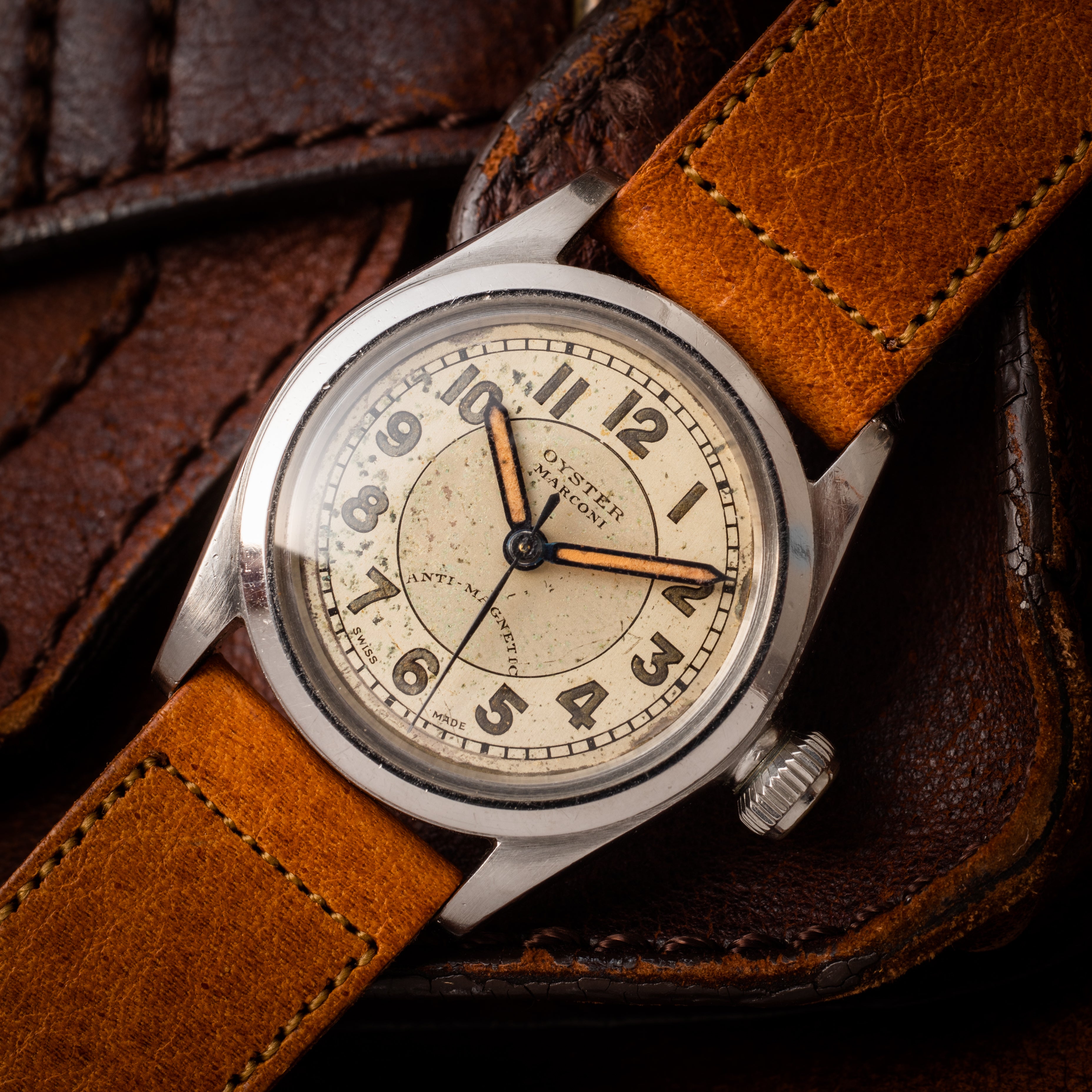 オイスターウォッチカンパニー 1934年製 マルコーニ 手巻き