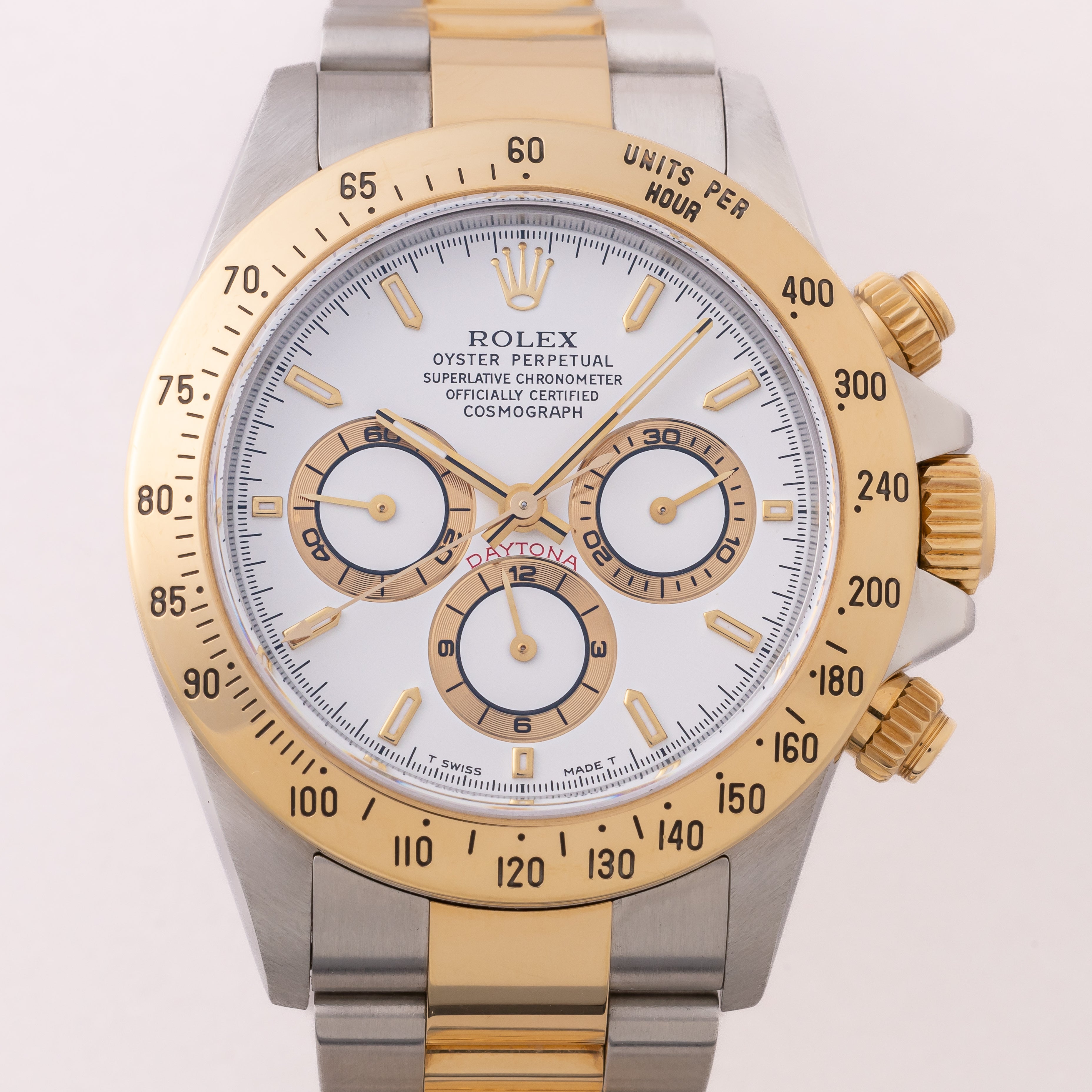 ロレックス コスモグラフ デイトナ コンビ 白文字盤 Ref.16523 1998~1999年製