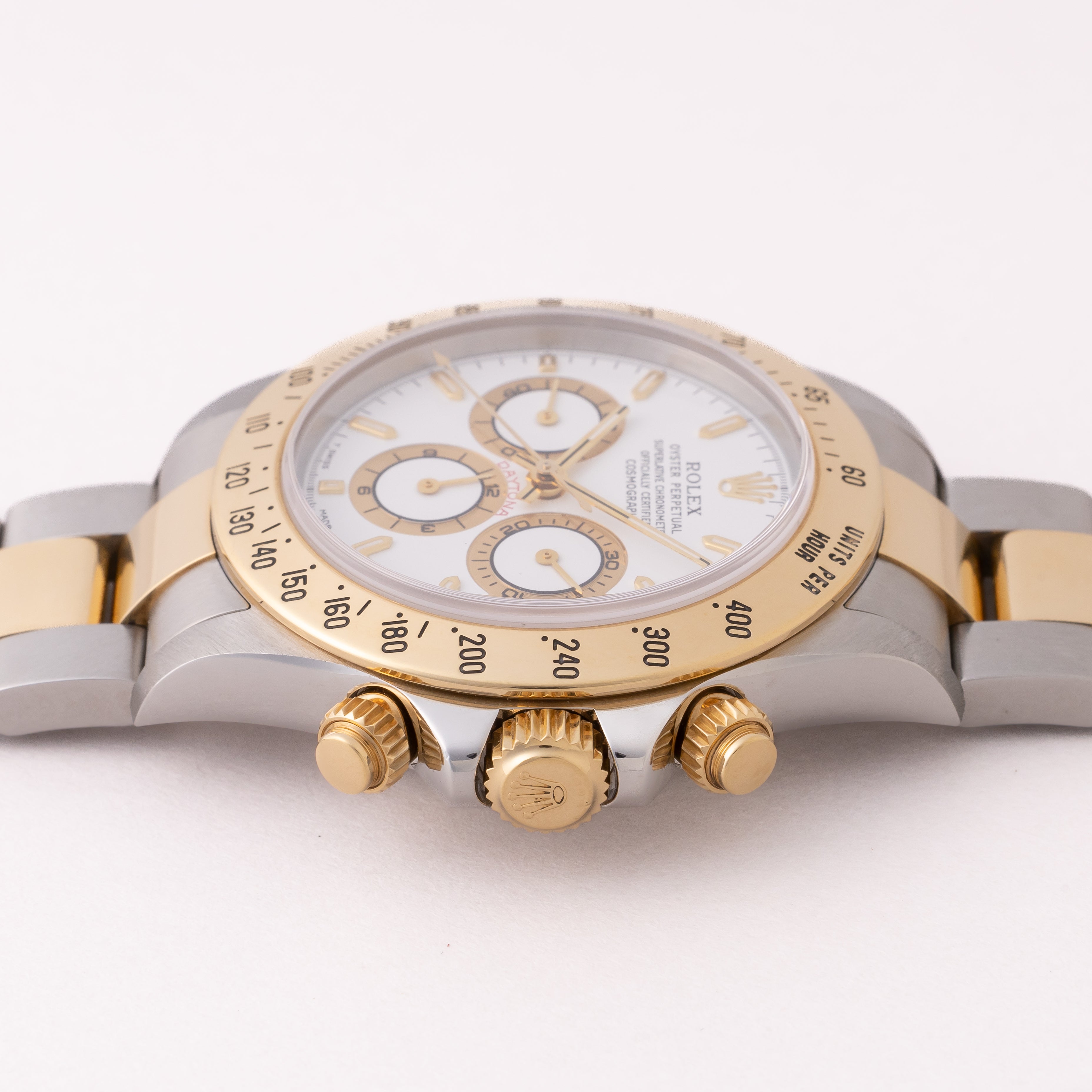 ロレックス コスモグラフ デイトナ コンビ 白文字盤 Ref.16523 1998~1999年製