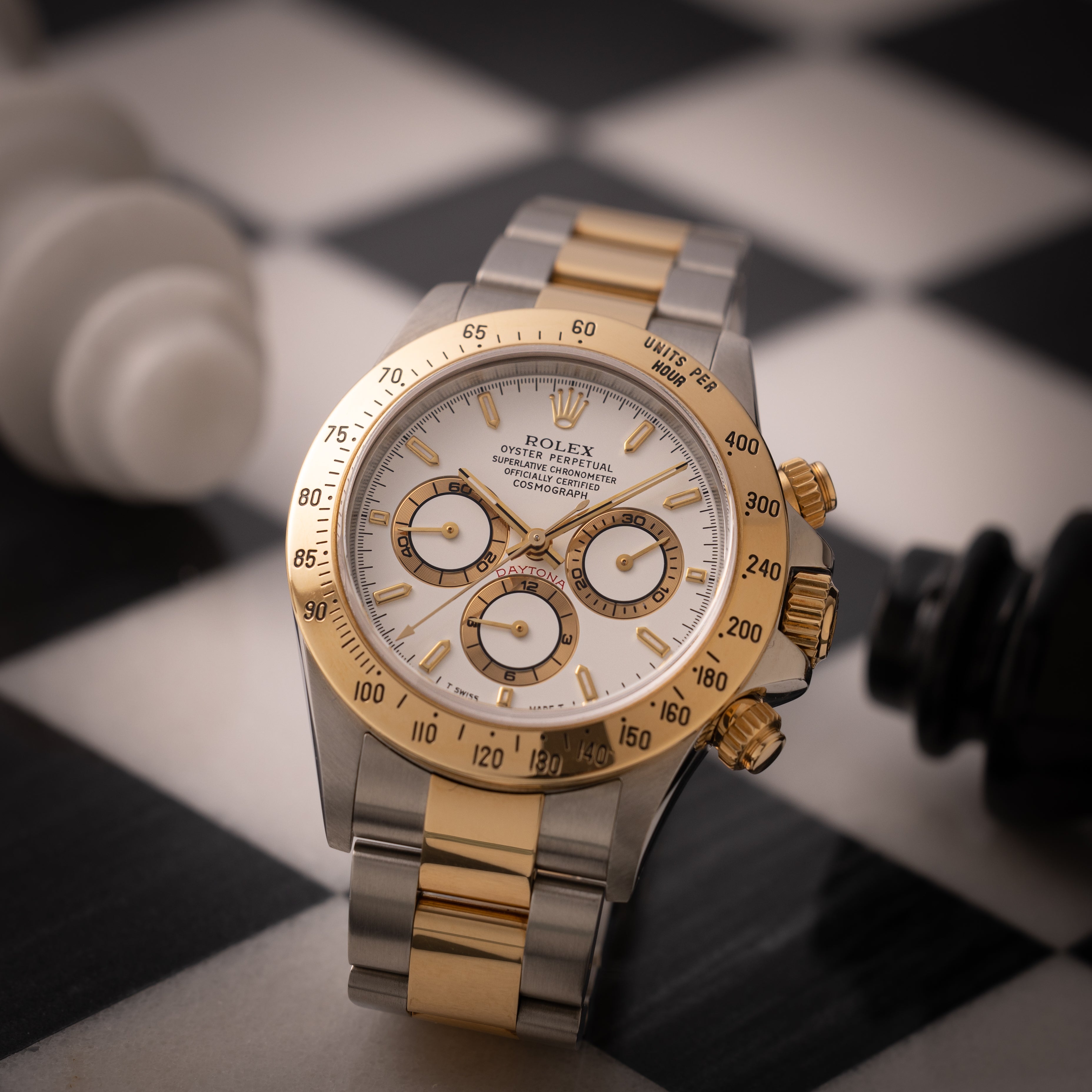 ロレックス コスモグラフ デイトナ コンビ 白文字盤 Ref.16523 1998~1999年製