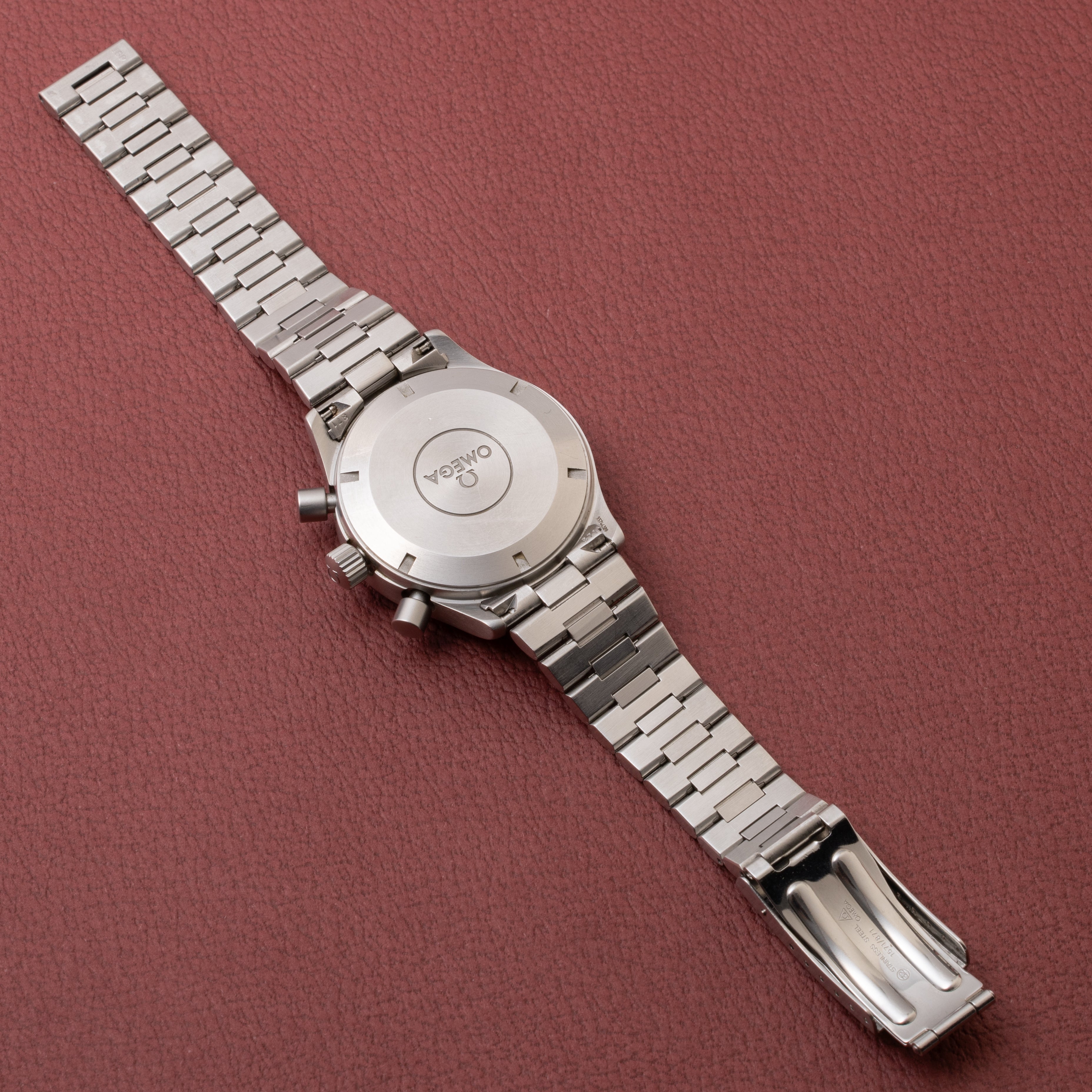 オメガ ダイナミック 自動巻きクロノグラフ 1995~97年製 純正ブレス