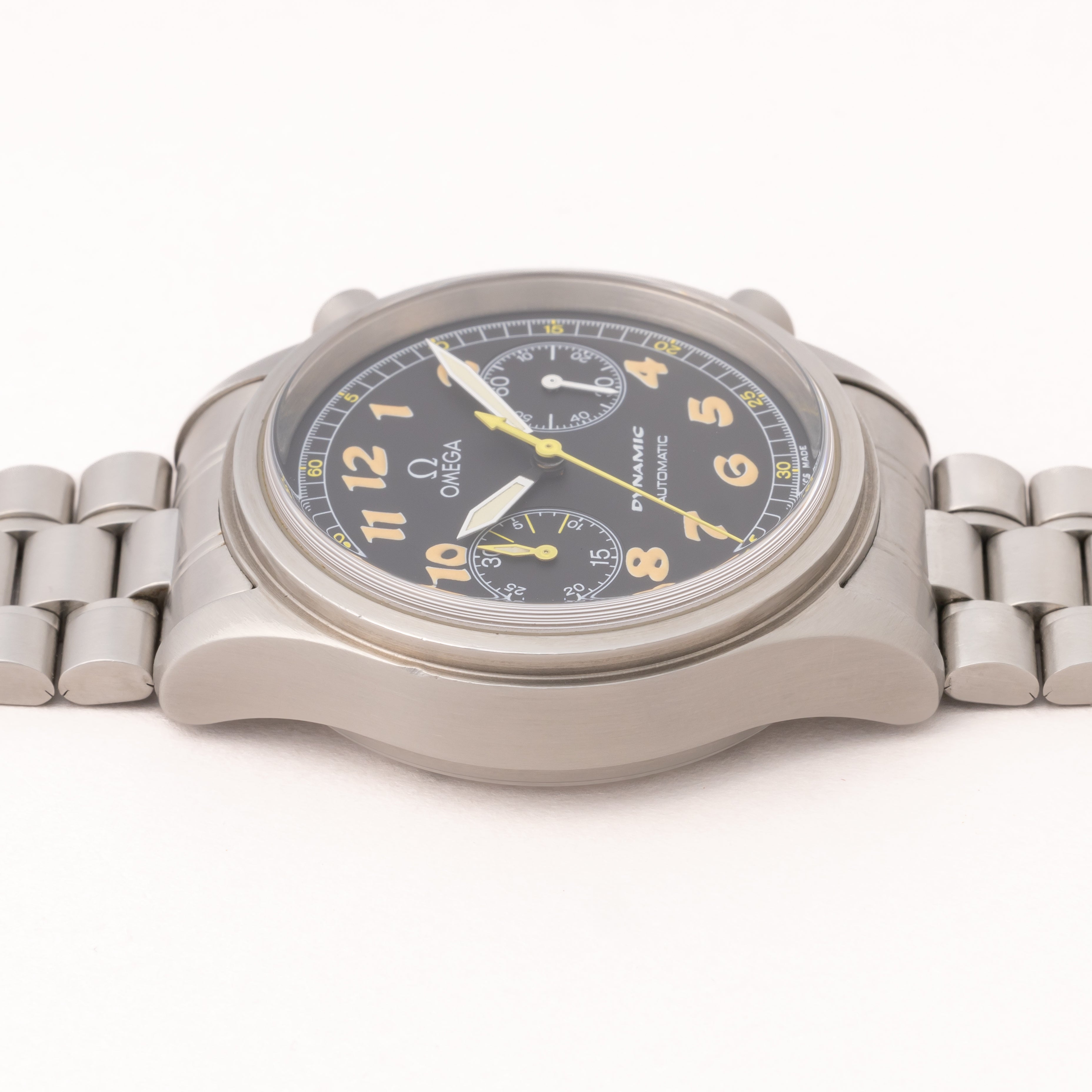 オメガ ダイナミック 自動巻きクロノグラフ 1995~97年製 純正ブレス