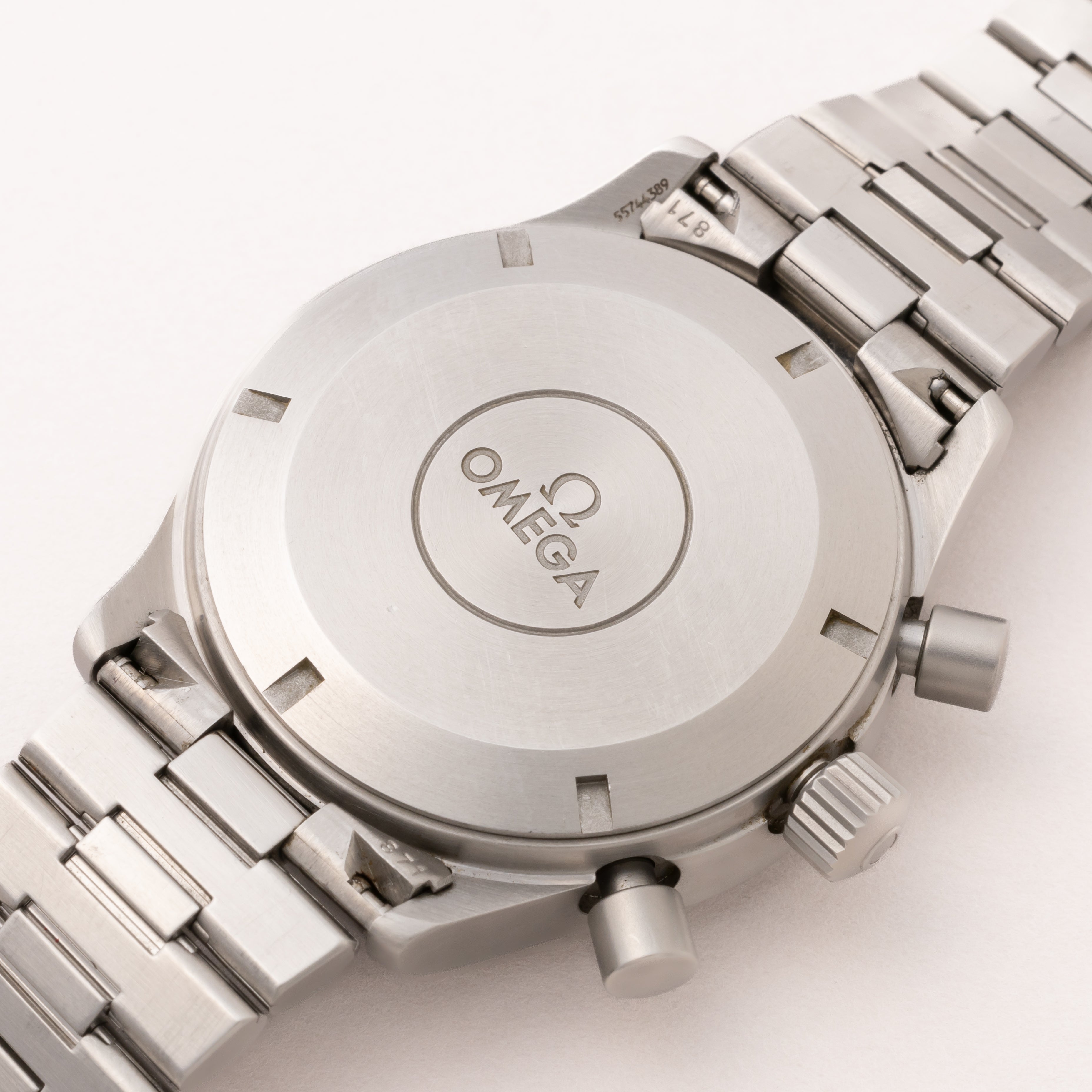 オメガ ダイナミック 自動巻きクロノグラフ 1995~97年製 純正ブレス