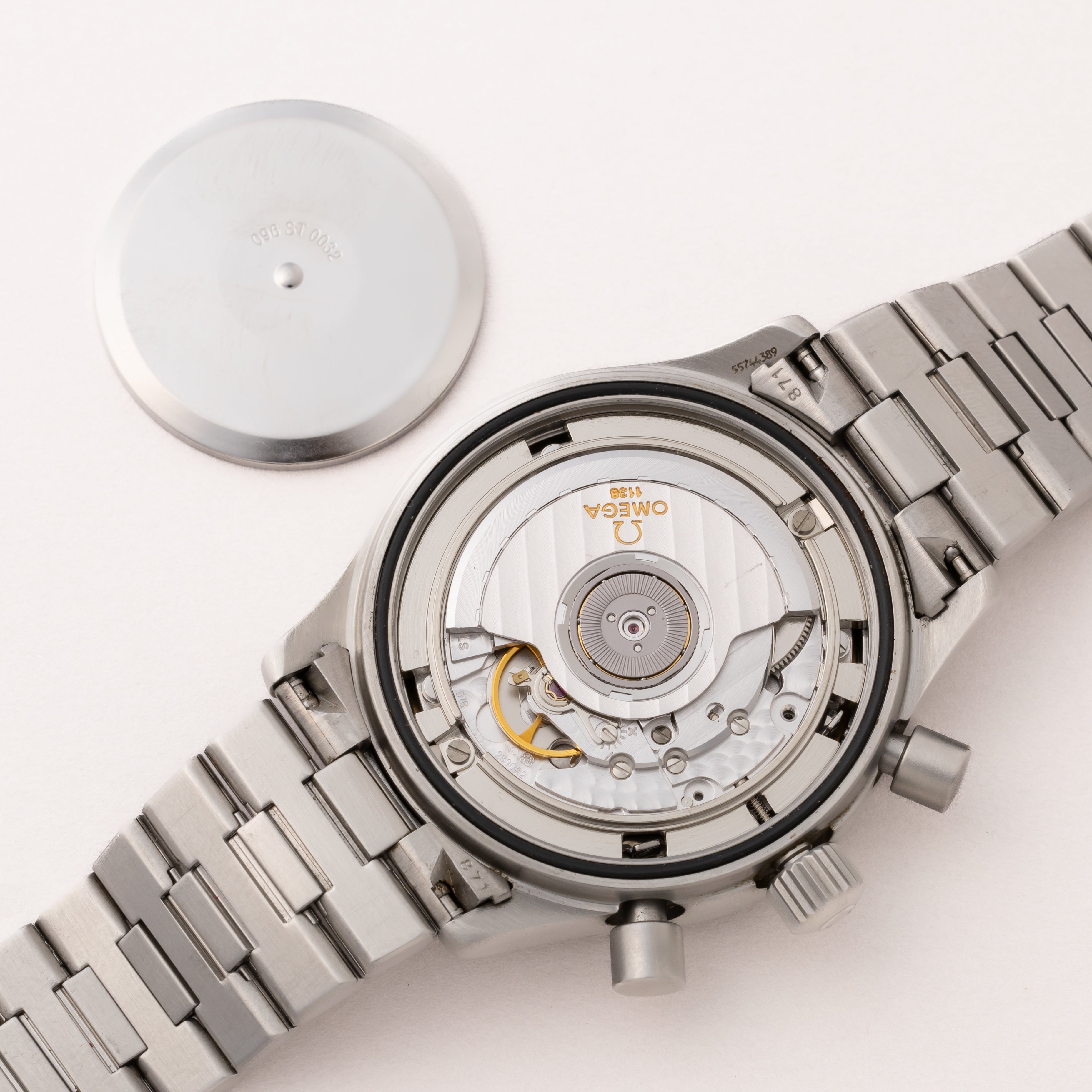 オメガ ダイナミック 自動巻きクロノグラフ 1995~97年製 純正ブレス