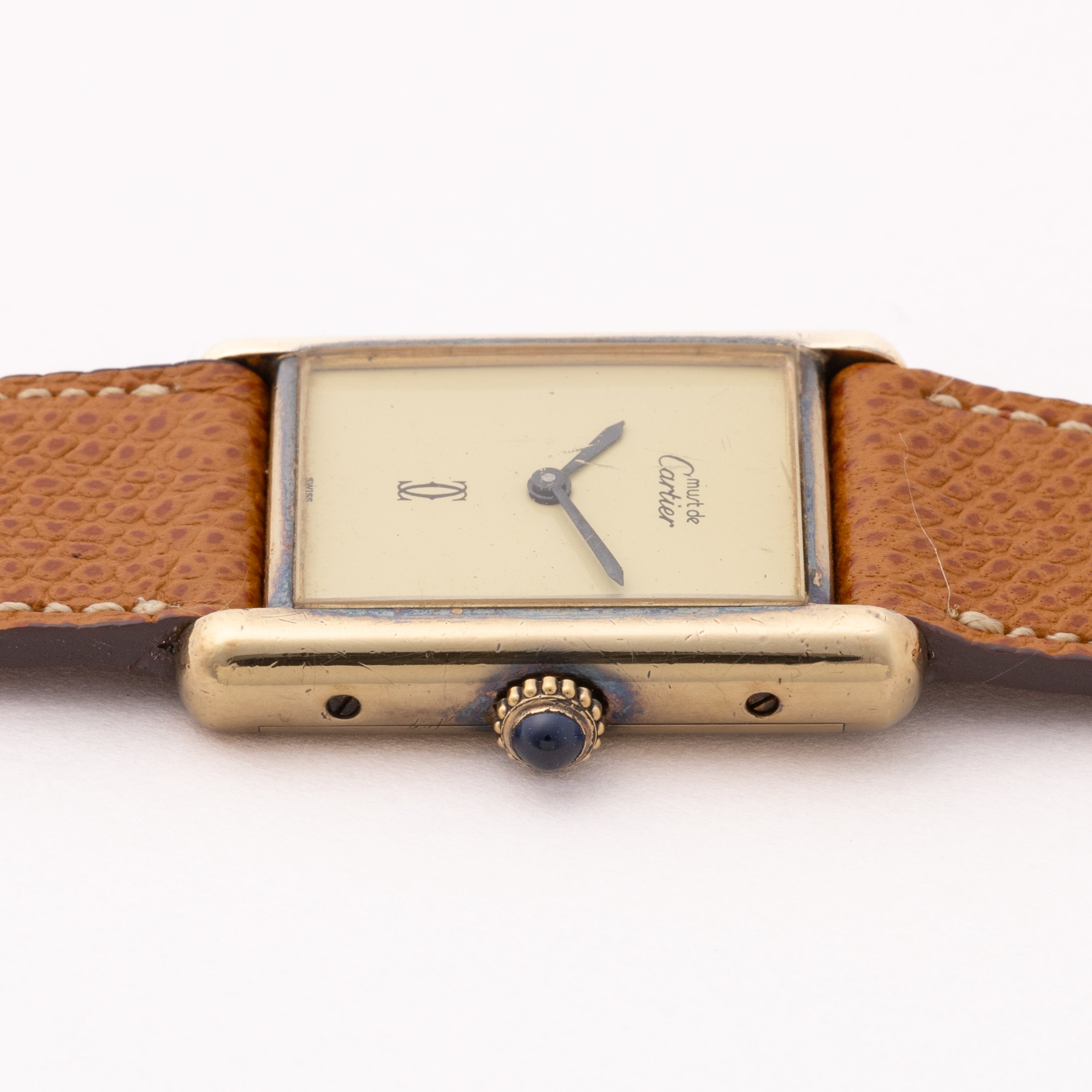 カルティエ マストタンクLM 手巻き式 ベルメイユケース 1980年代製