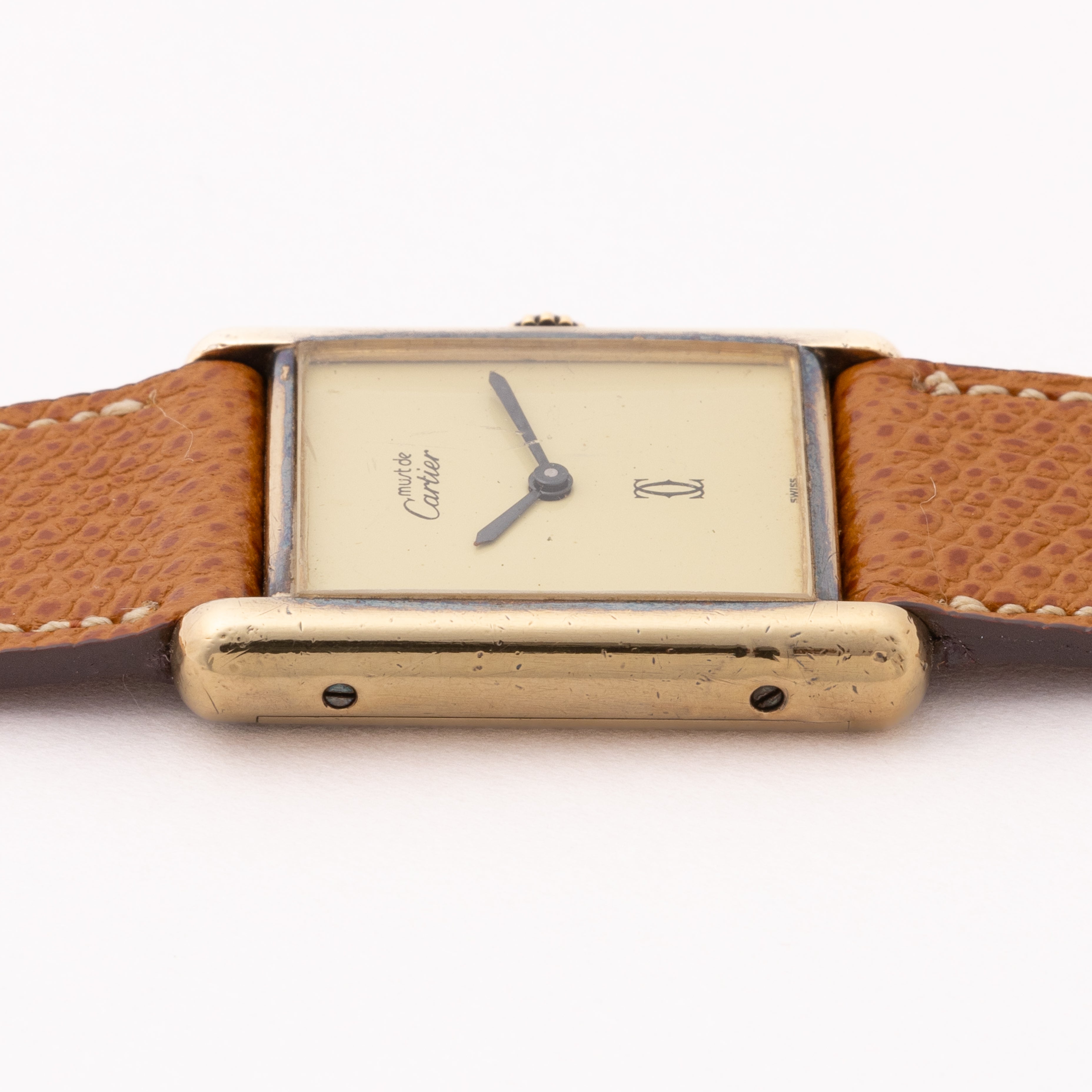 カルティエ マストタンクLM 手巻き式 ベルメイユケース 1980年代製