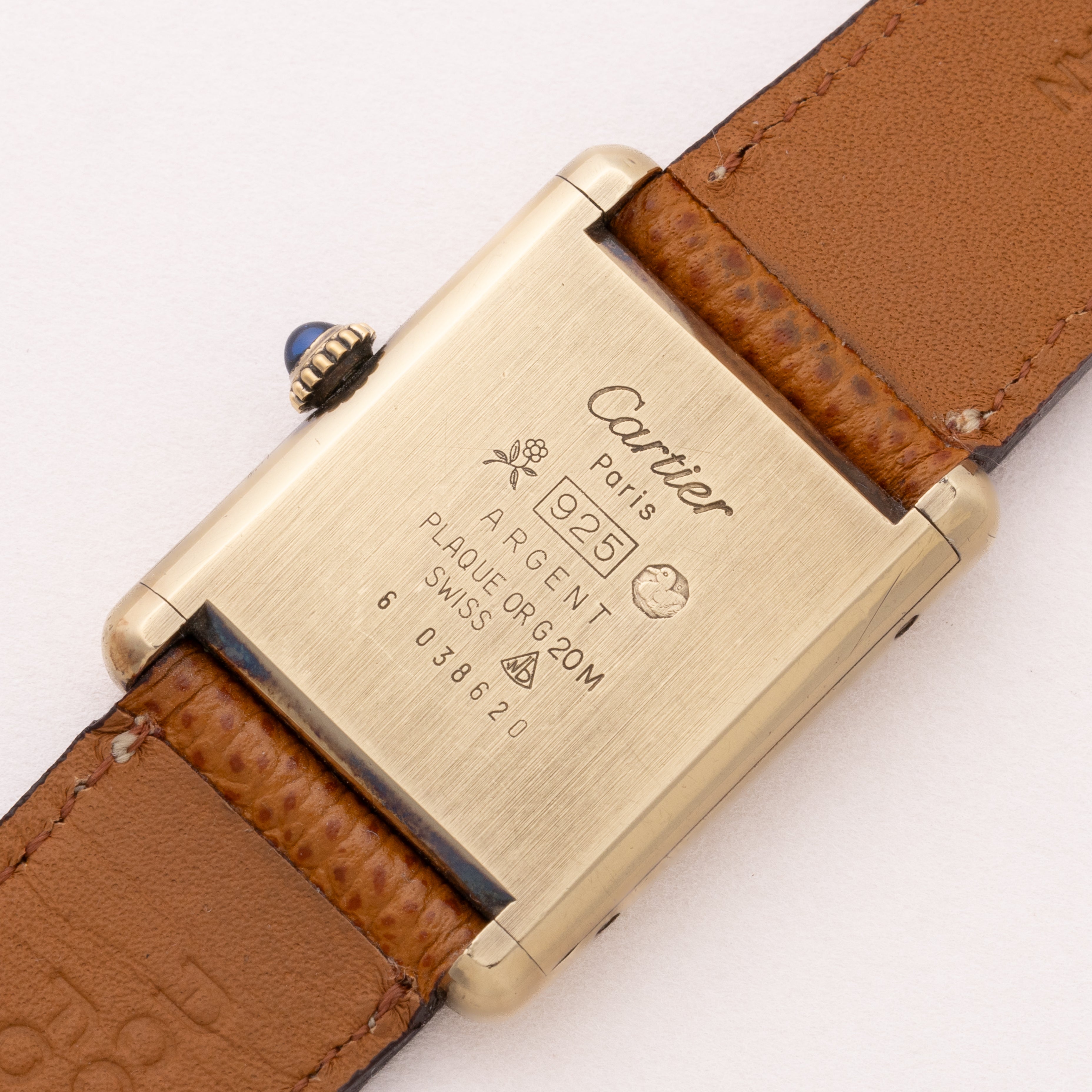 カルティエ マストタンクLM 手巻き式 ベルメイユケース 1980年代製