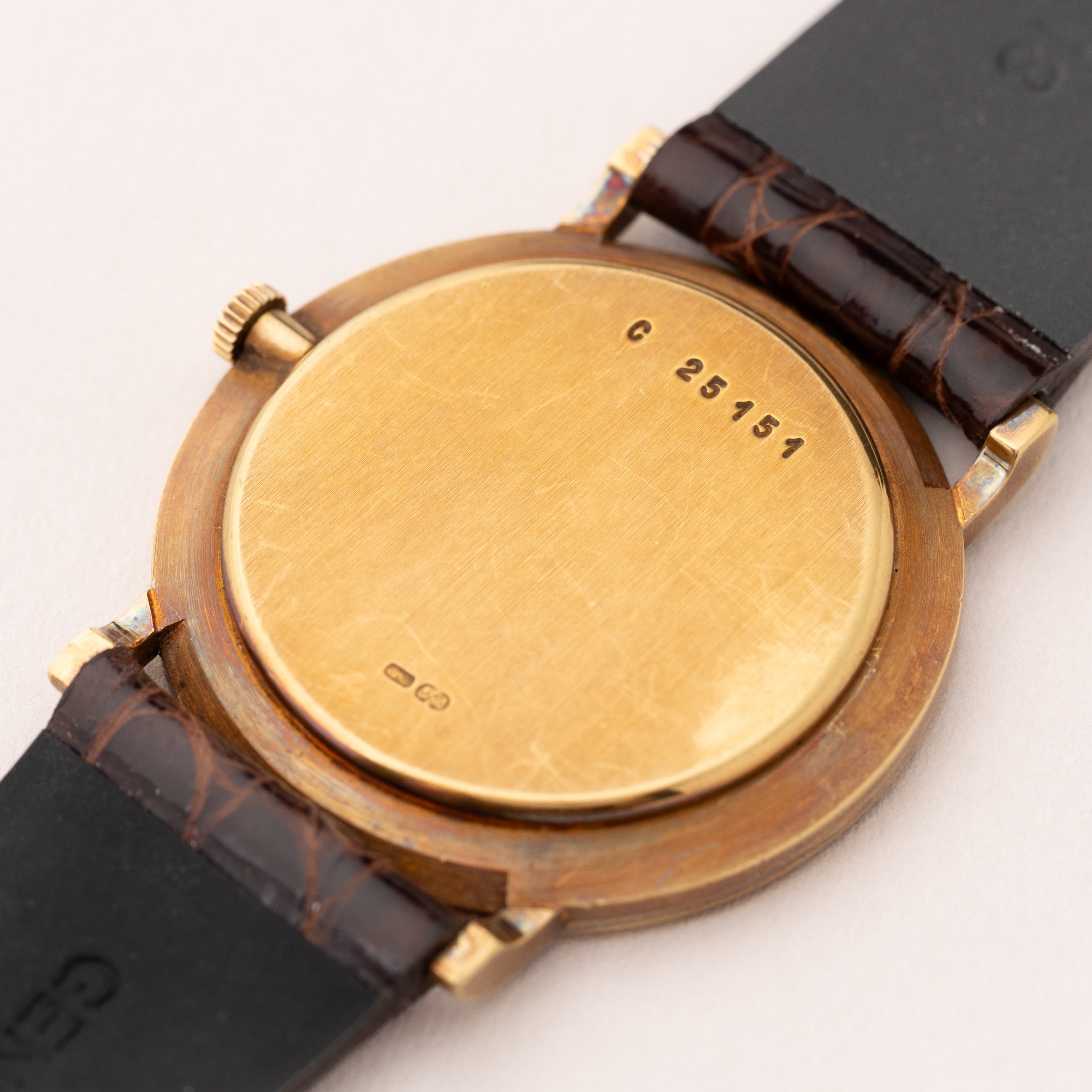 オーデマ・ピゲ ホワイトローマン 18金無垢 1980年代製 手巻き