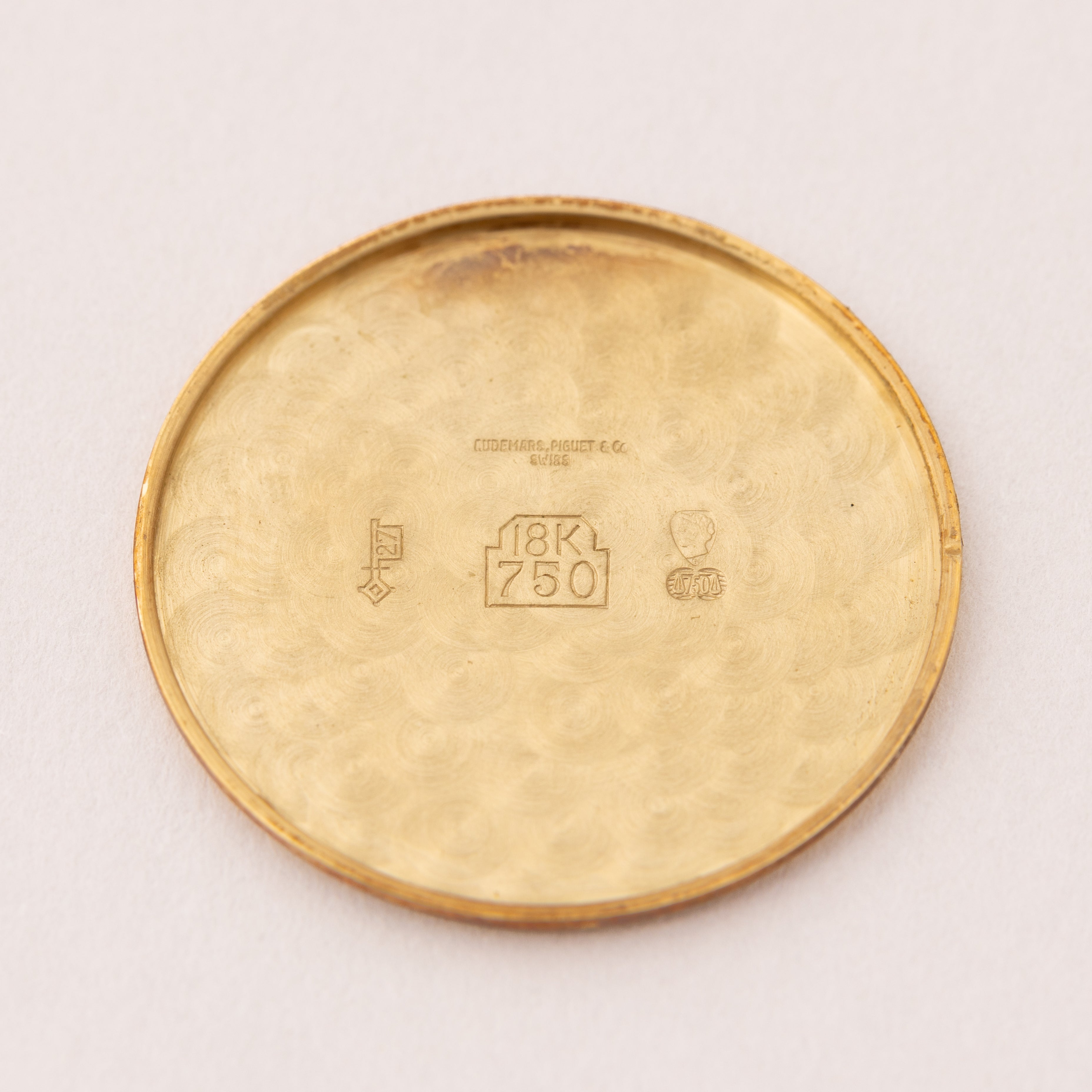 オーデマ・ピゲ ホワイトローマン 18金無垢 1980年代製 手巻き