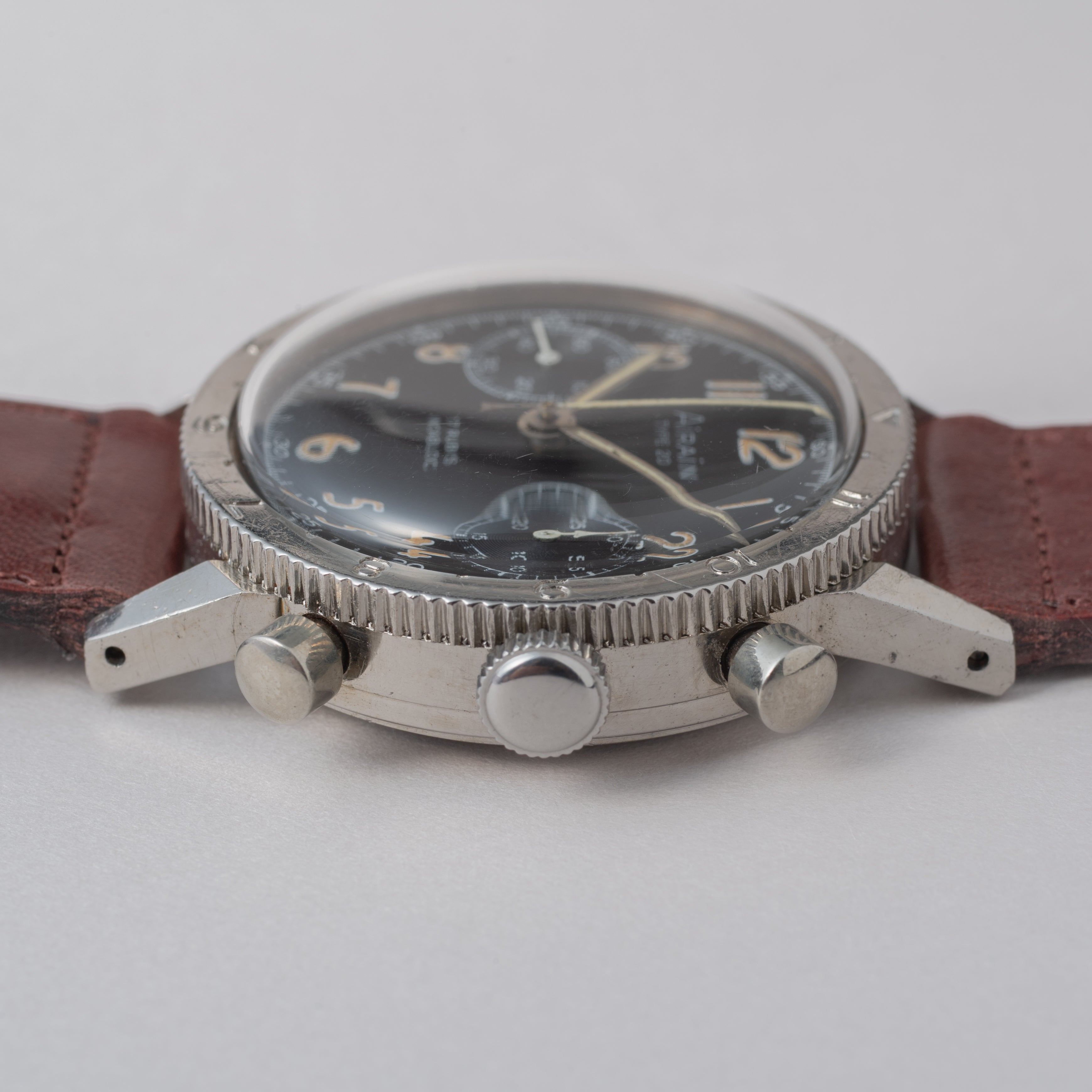 エイラン TYPE20 フランス空軍 フライバックパイロットクロノグラフ 手巻 Cal.222 1960年代製