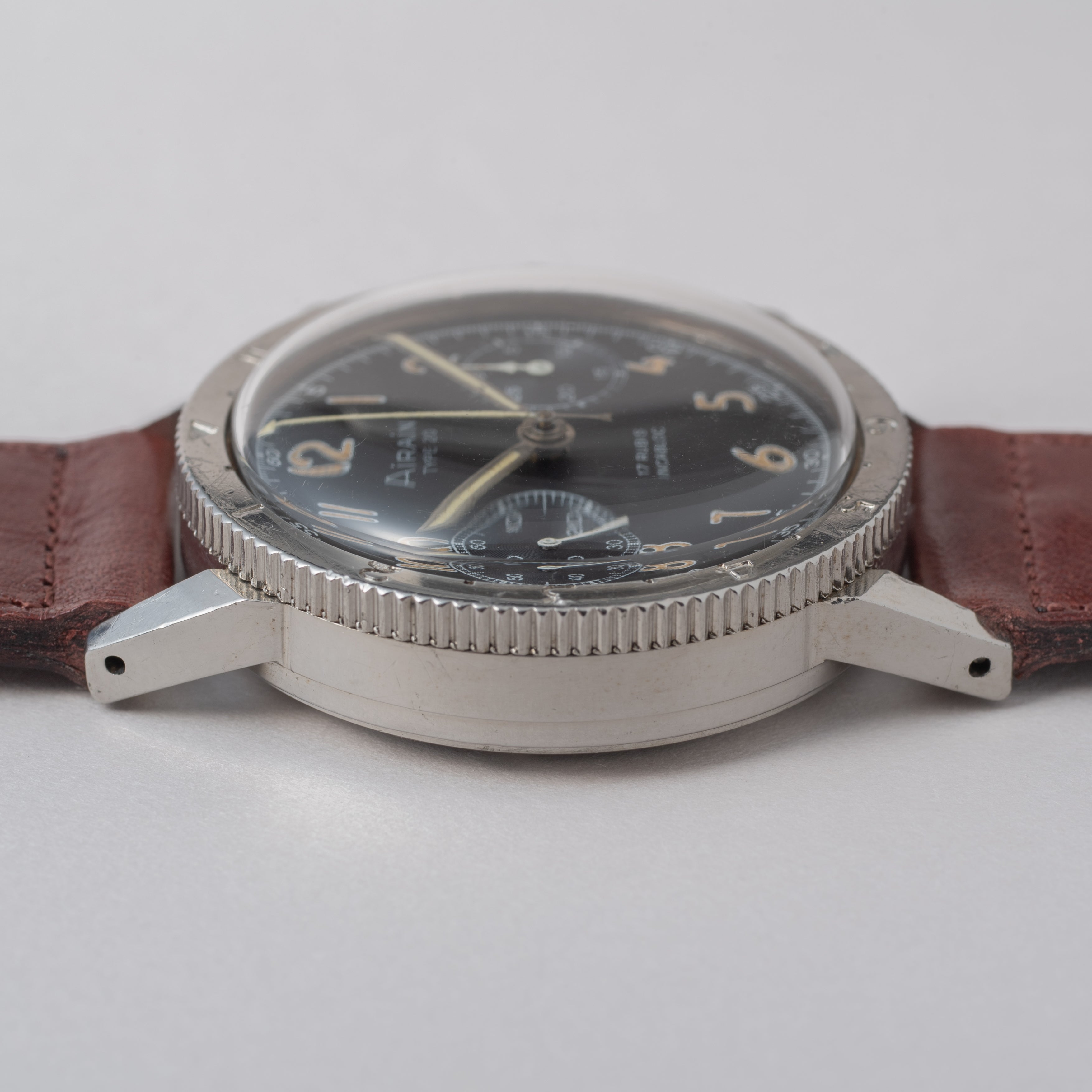 エイラン TYPE20 フランス空軍 フライバックパイロットクロノグラフ 手巻 Cal.222 1960年代製