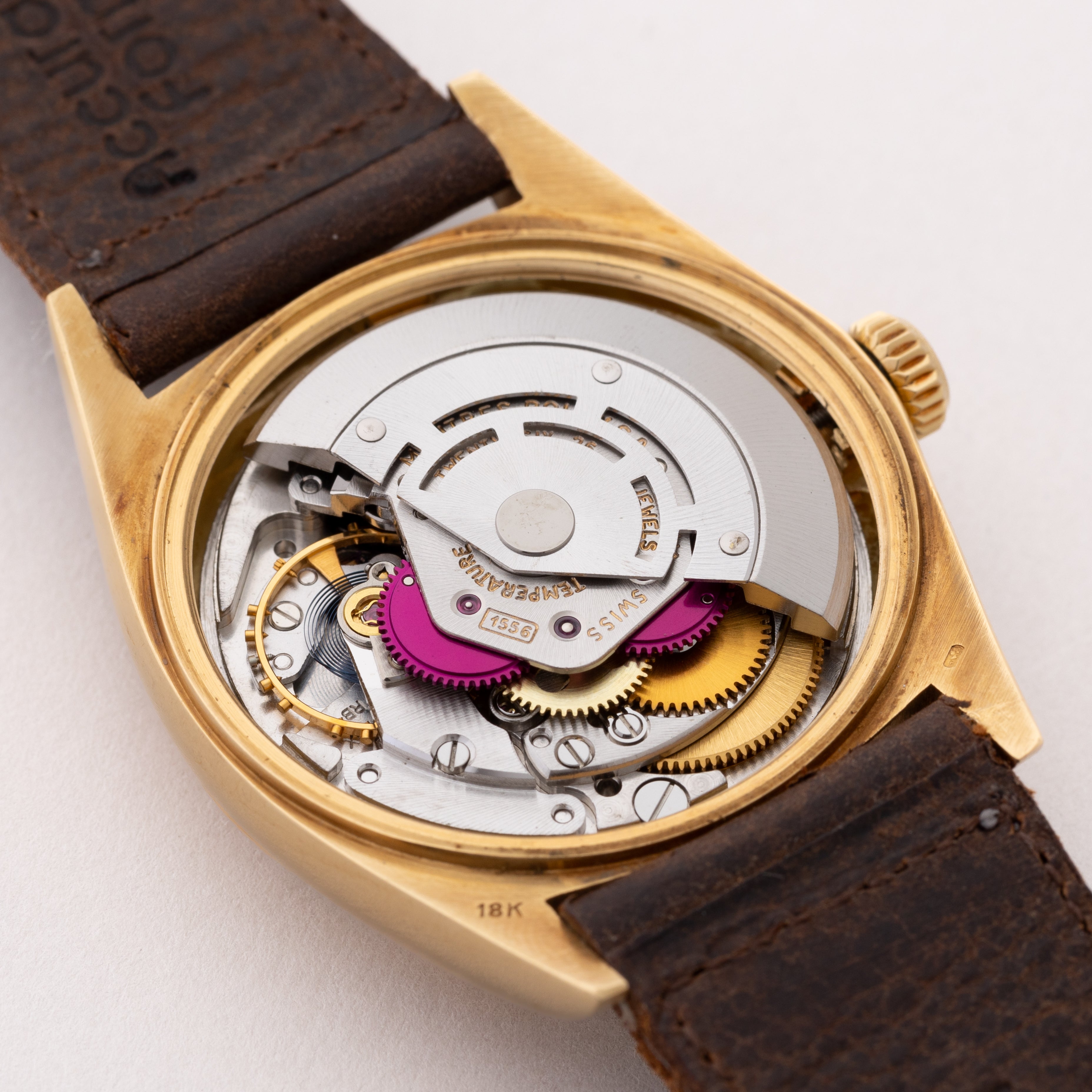 ロレックス デイデイト 18金無垢 OH半額ギャラ 1972年製 Ref.1803 箱付き