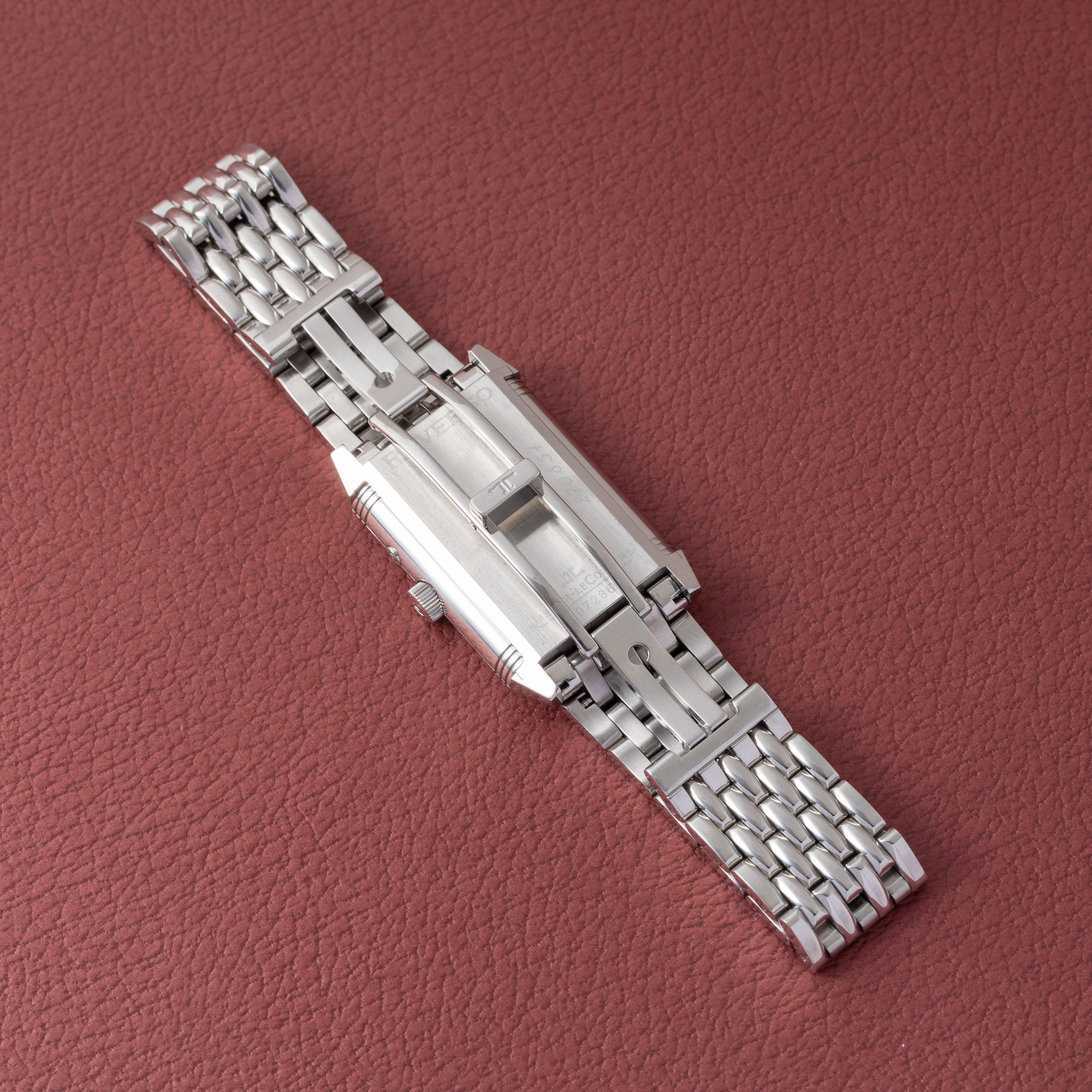 ジャガールクルト レベルソ デュオ ナイトデイ 2003年ギャランティー 純正ブレス付き