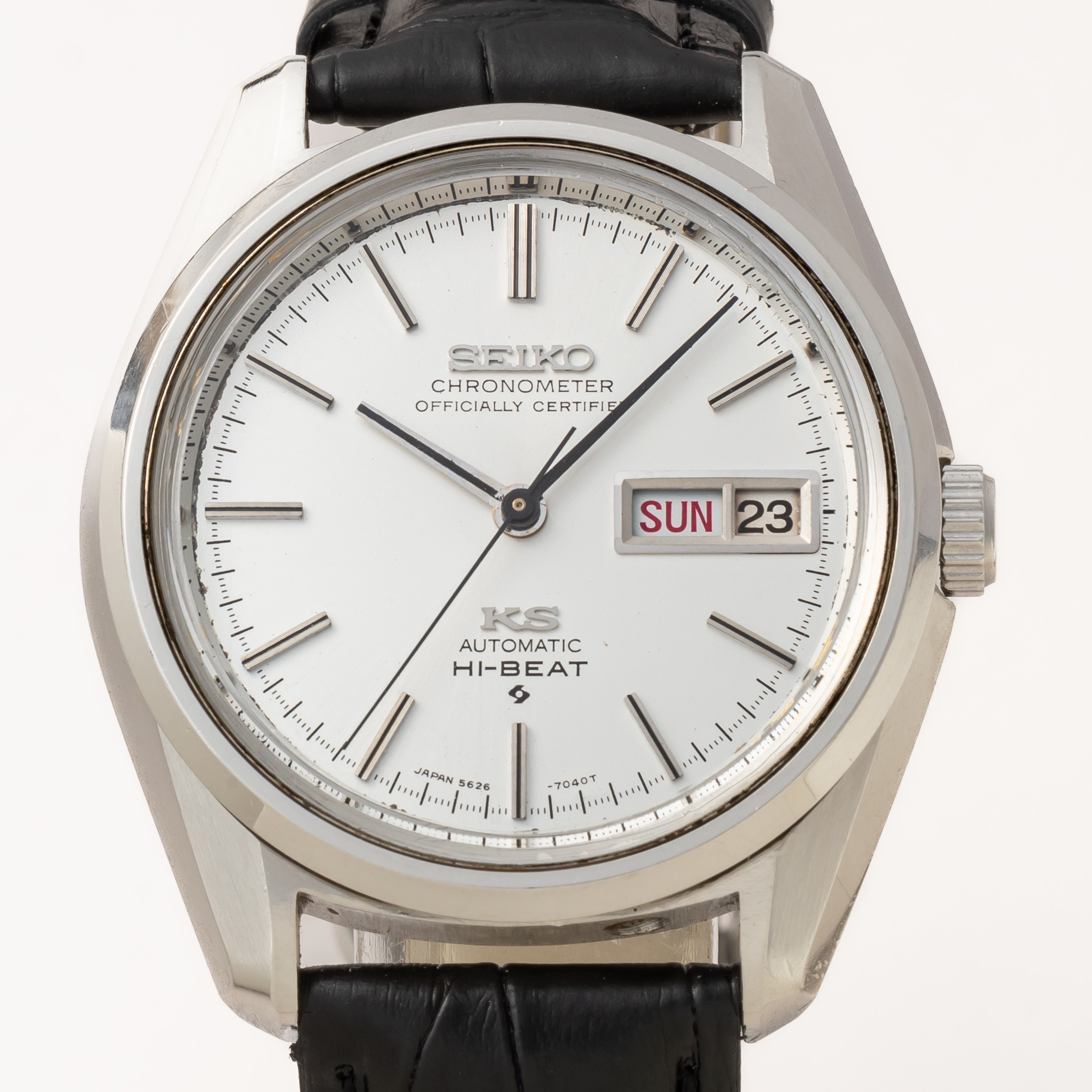 キングセイコー クロノメーター 1969年製 56KS デイデイト ワンピースケース