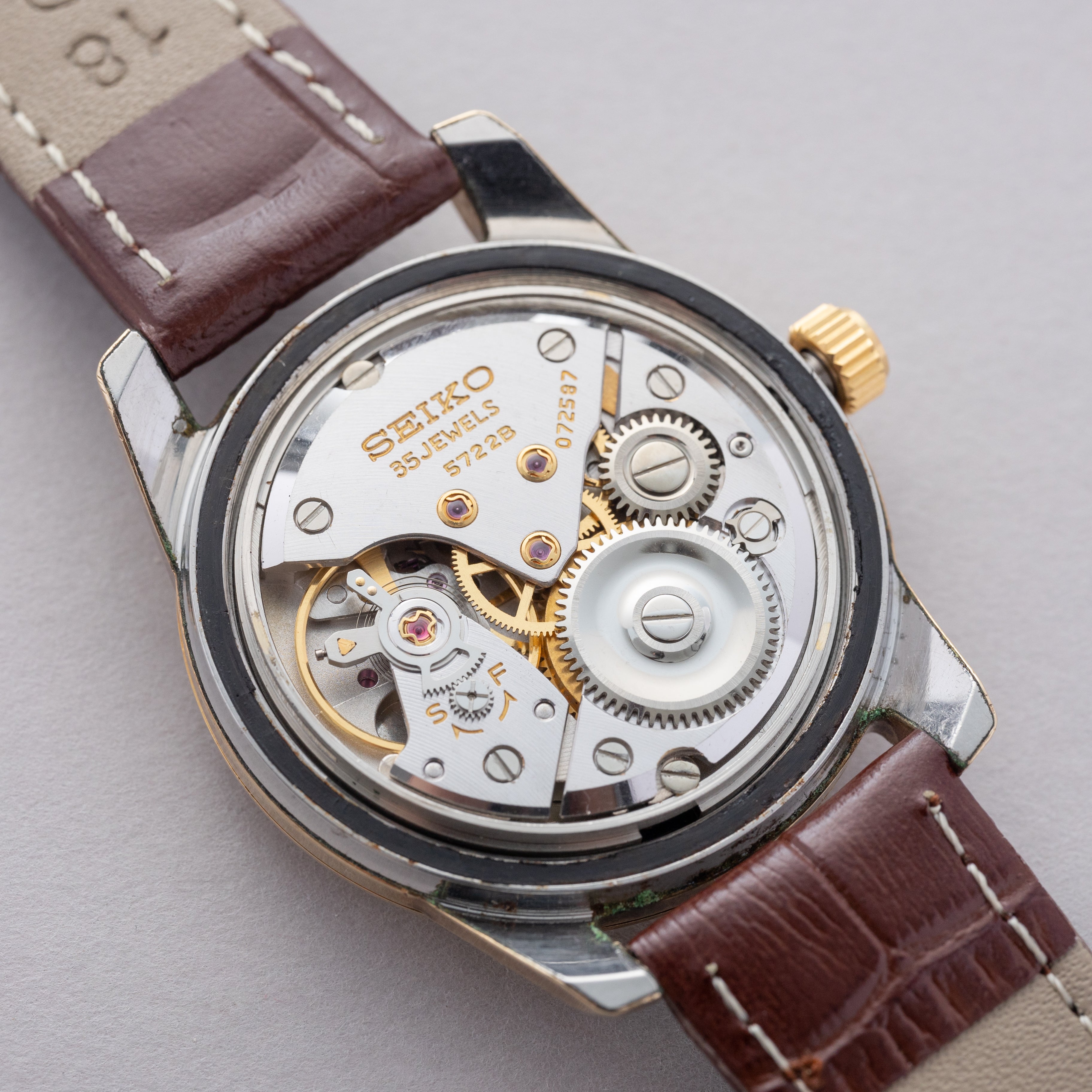 グランドセイコー セカンドモデル CAPゴールド 1966年製 Ref.5722-9010 57GS