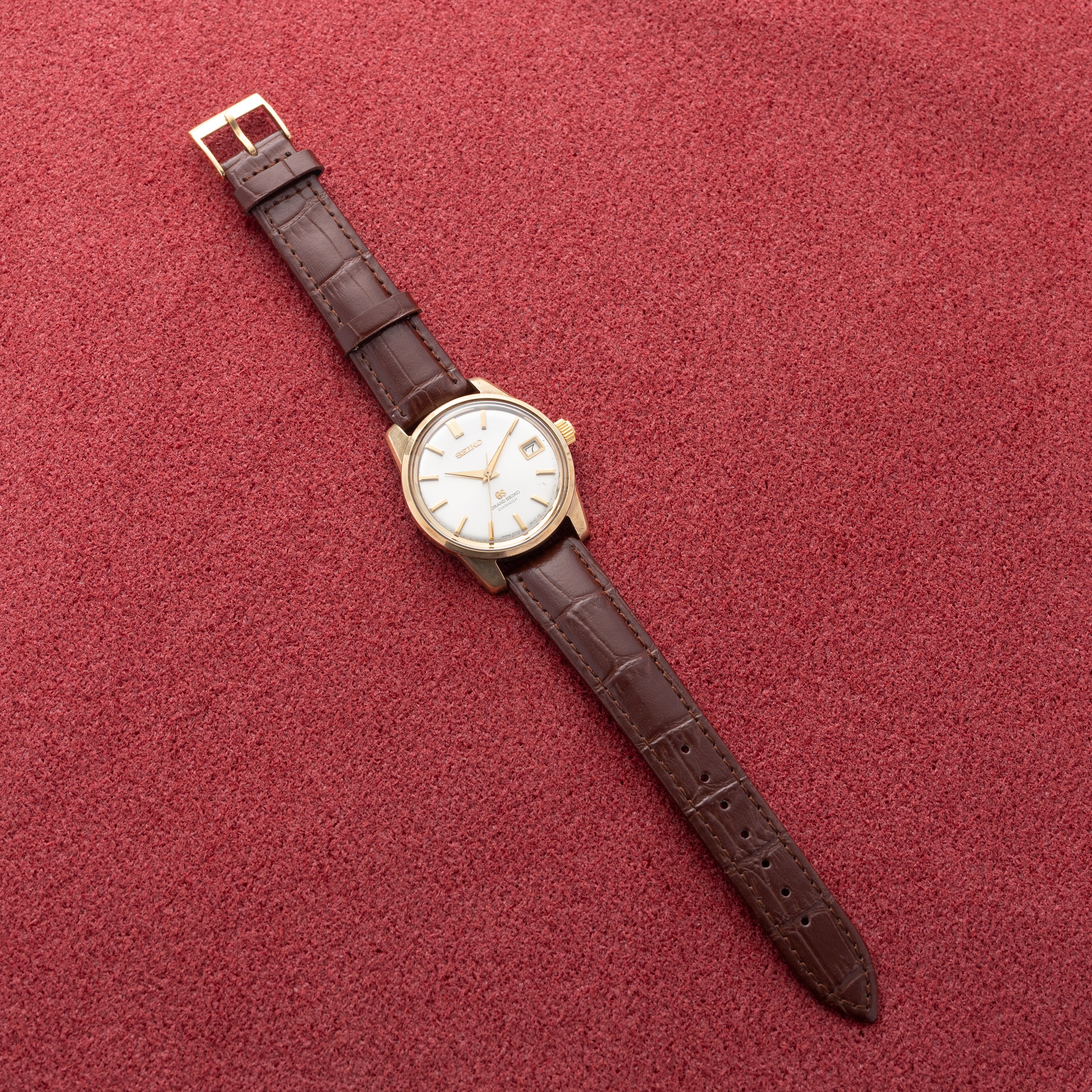 グランドセイコー セカンドモデル CAPゴールド 1966年製 Ref.5722-9010 57GS