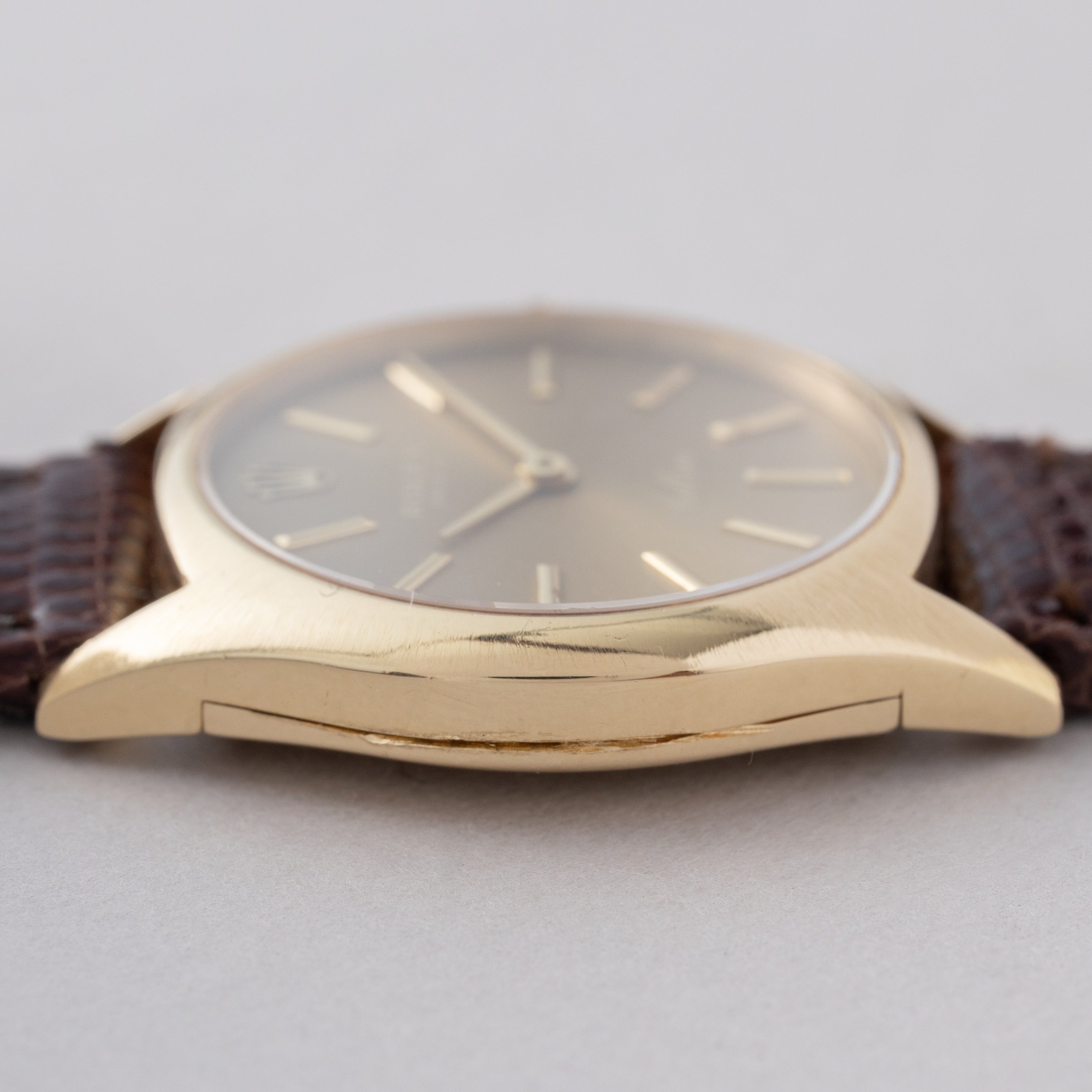 ロレックス レディース チェリーニ 14KYG Ref.3800 グレーゴールドダイヤル 1970年代製