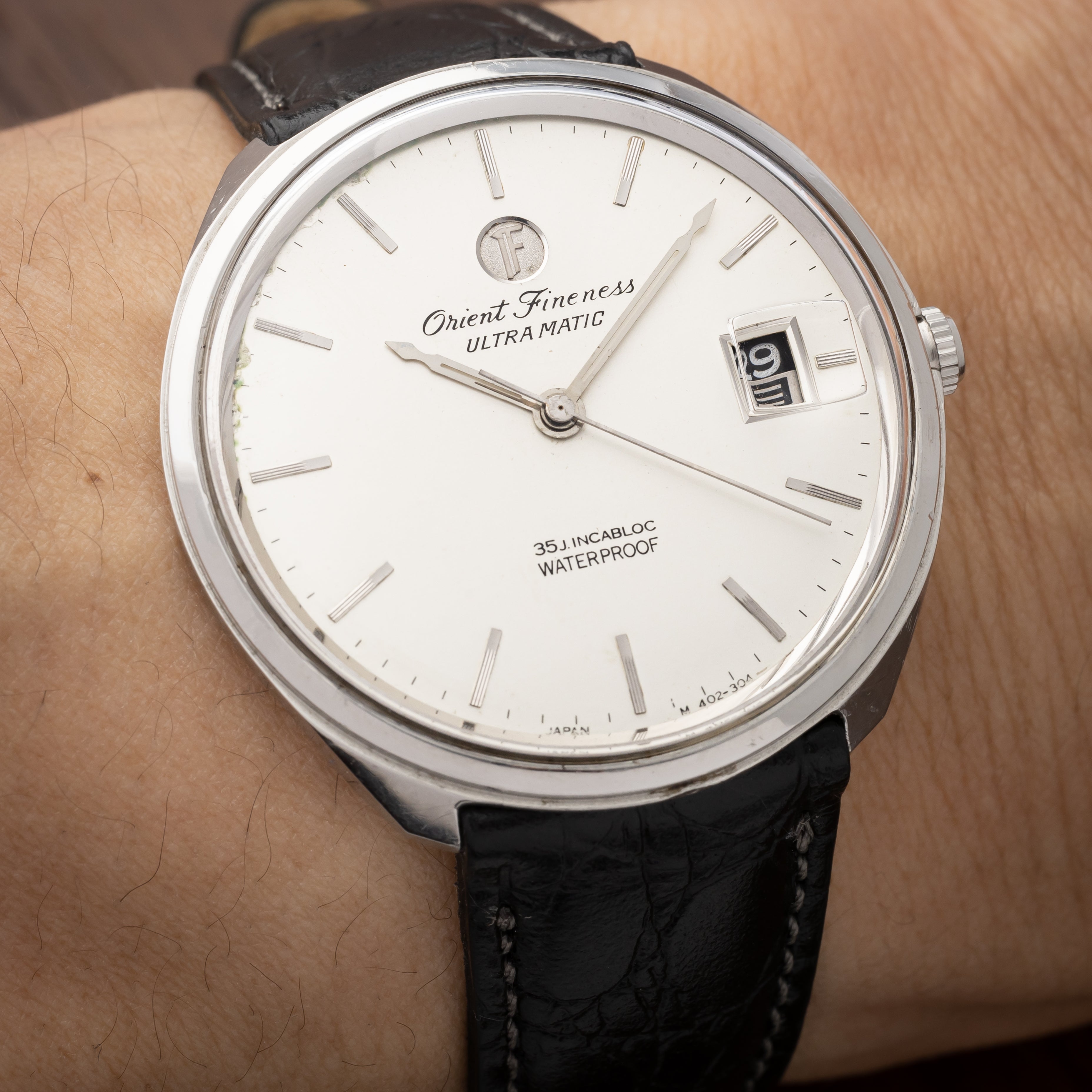 オリエント ファイネス ウルトラマチック 1960年代製 ワンピースケース