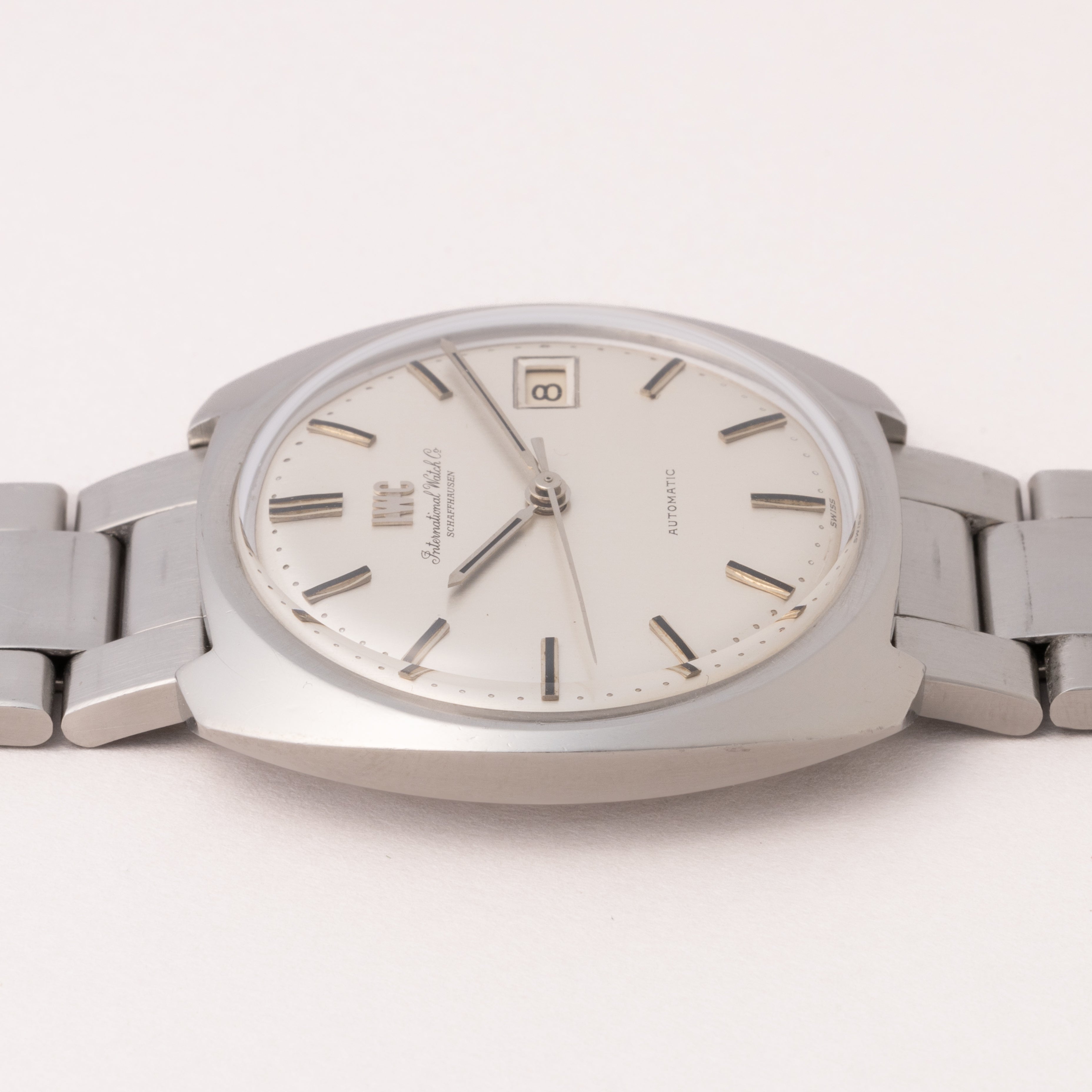 IWC クッションケース 1970年代製 オリジナルブレス付き