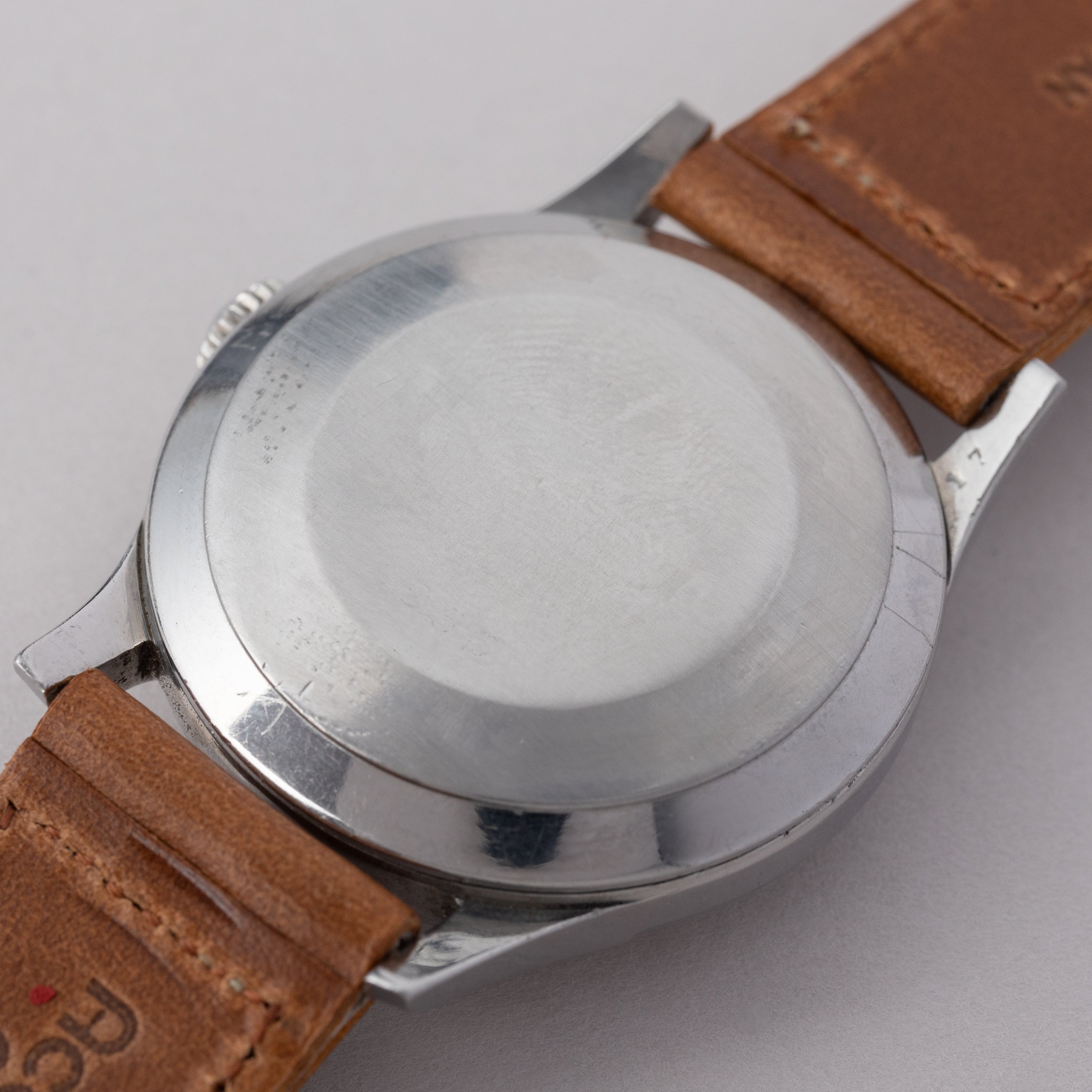 ロンジン ラウンド オートマチック ギョーシェダイヤル Cal.22AS 1950年代製