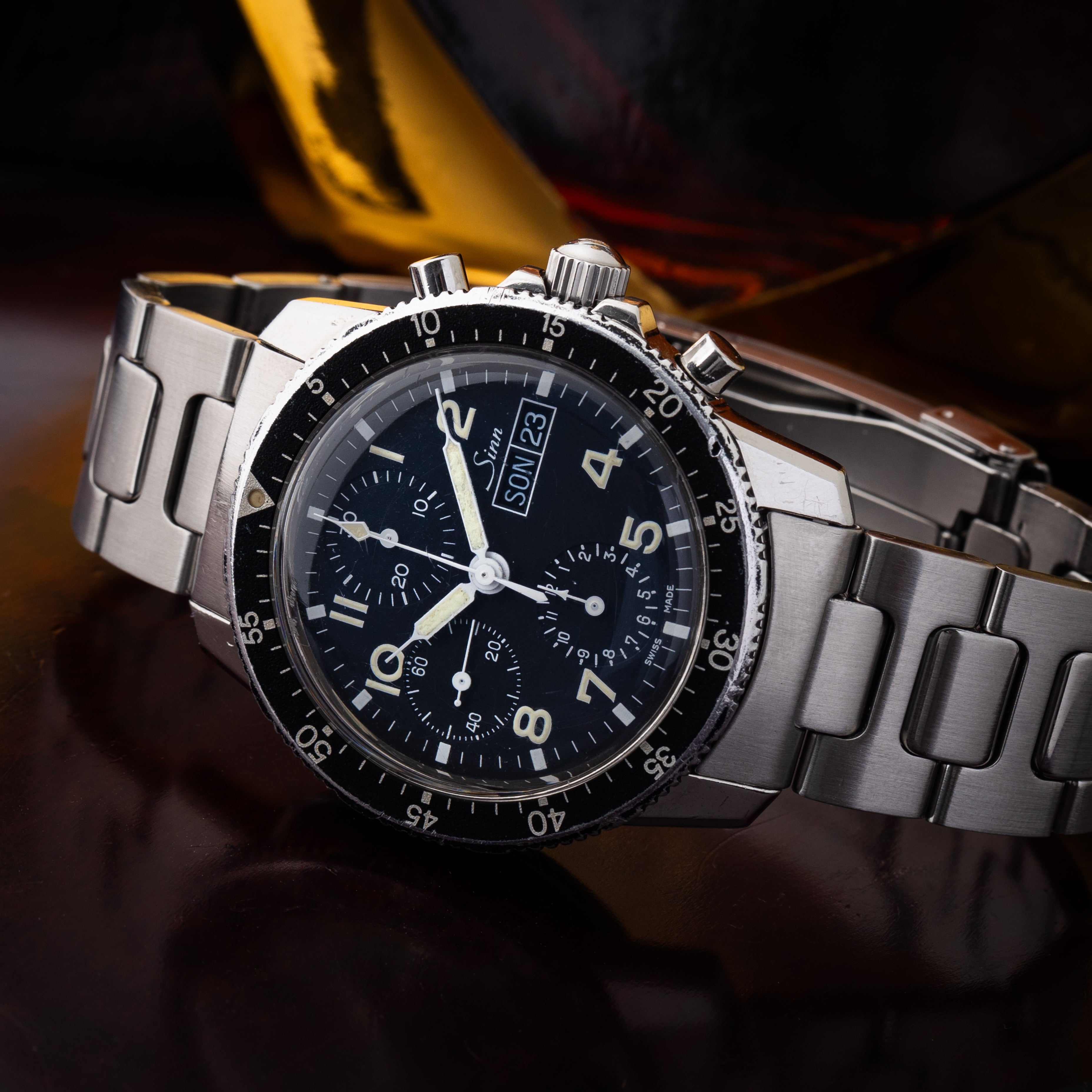 ジン クロノグラフ103 手巻き 1990年代製 Cal.7760