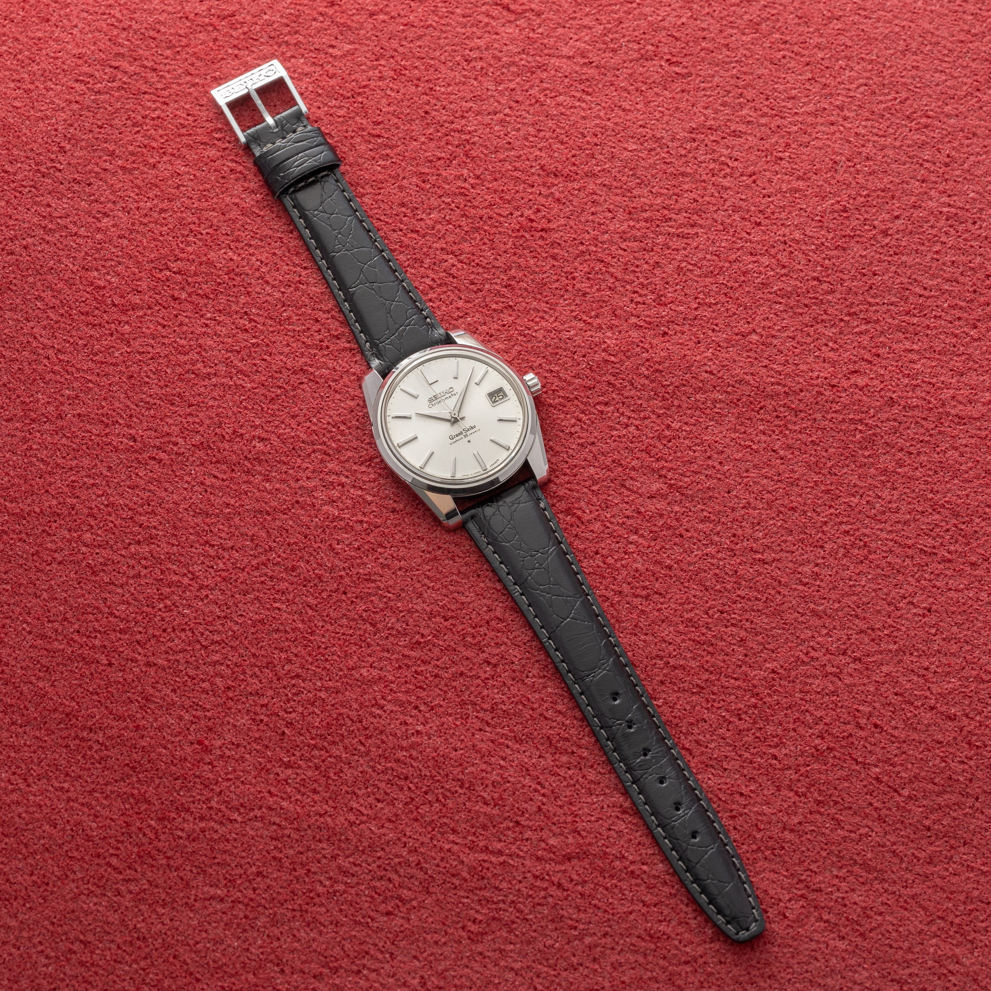 グランドセイコー セルフデーター GSセカンド初期 1964年製 スケルトン裏ブタ付き Ref.43999