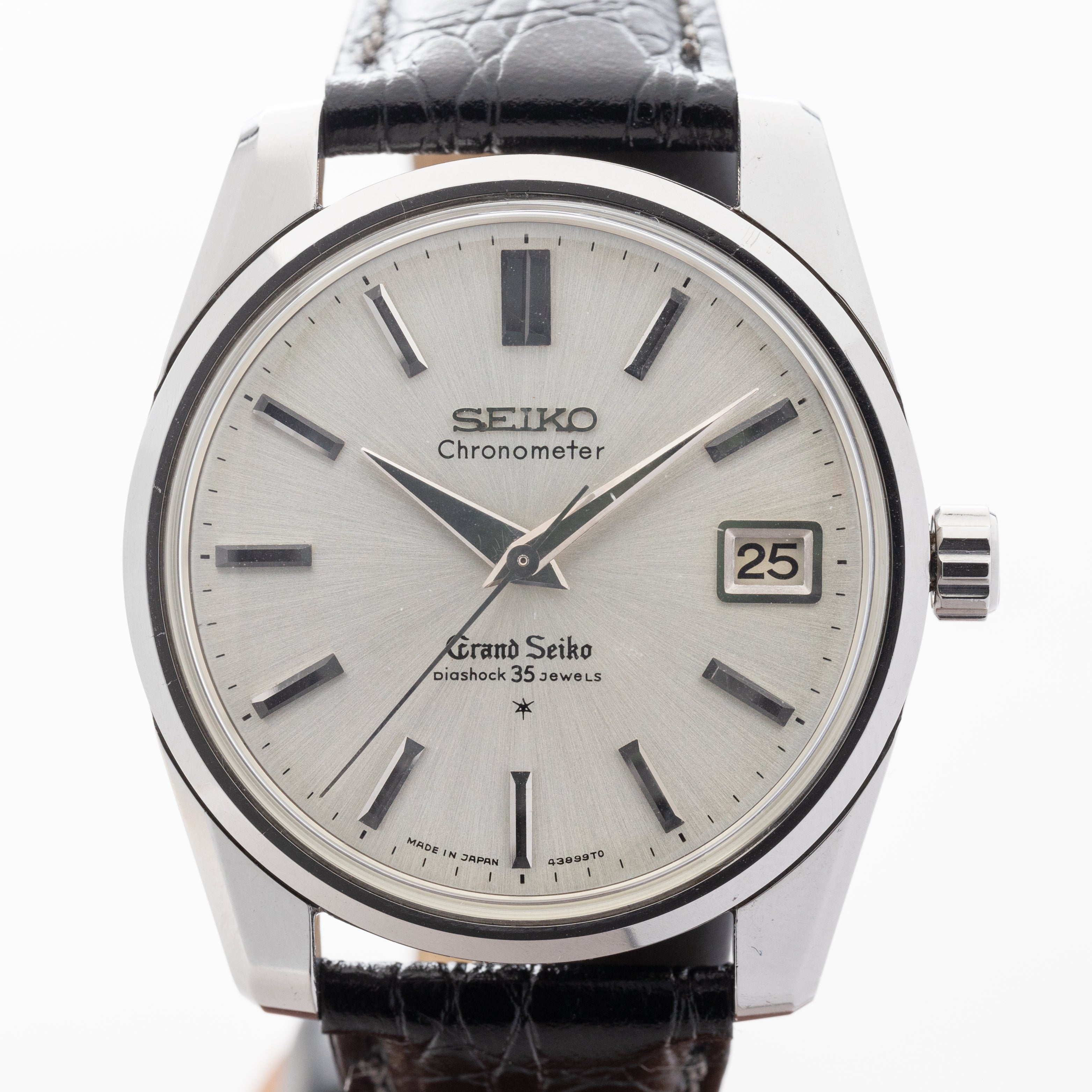 グランドセイコー セルフデーター GSセカンド初期 1964年製 スケルトン裏ブタ付き Ref.43999