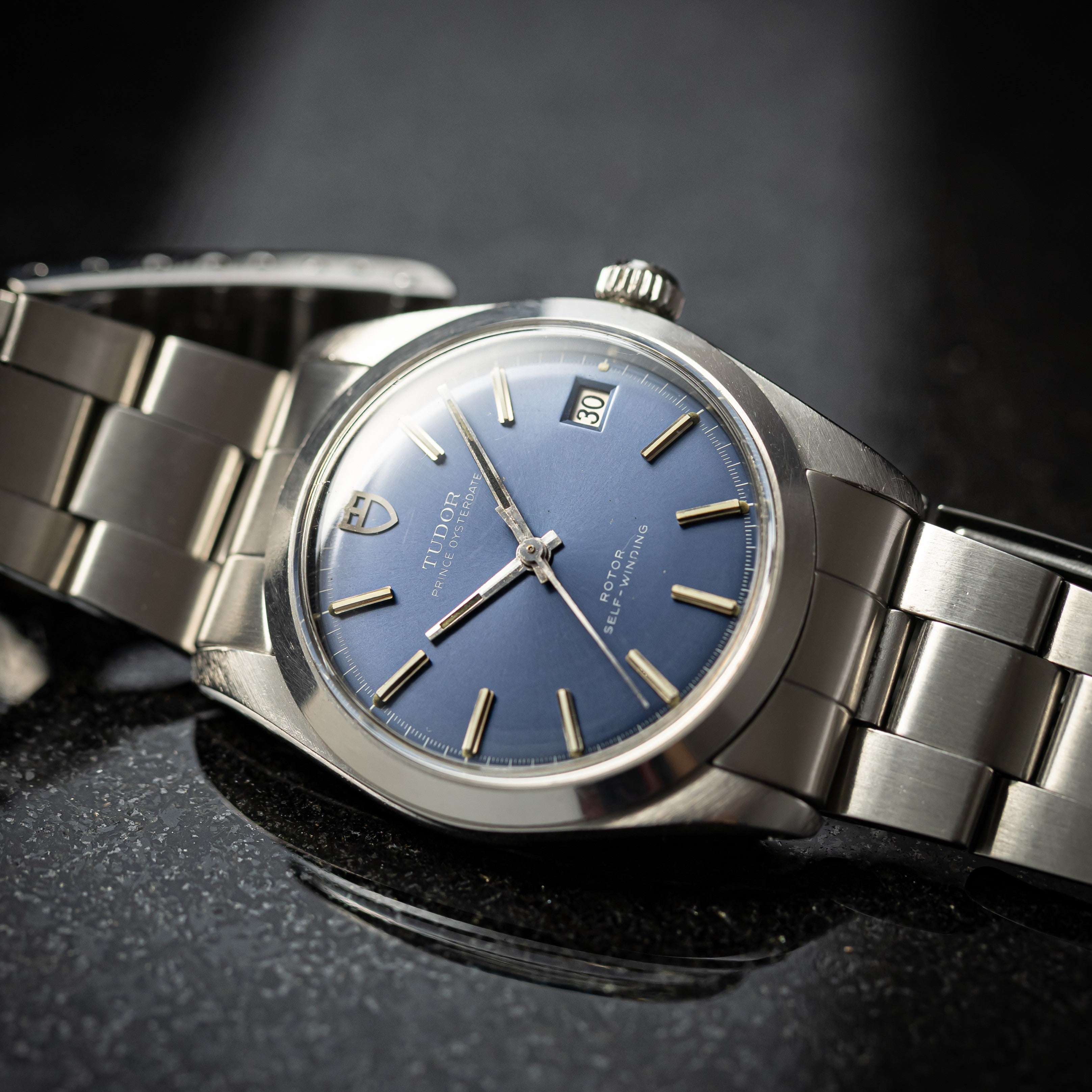 チューダー 1969年製 プリンスオイスターデイト ブルーダイヤル