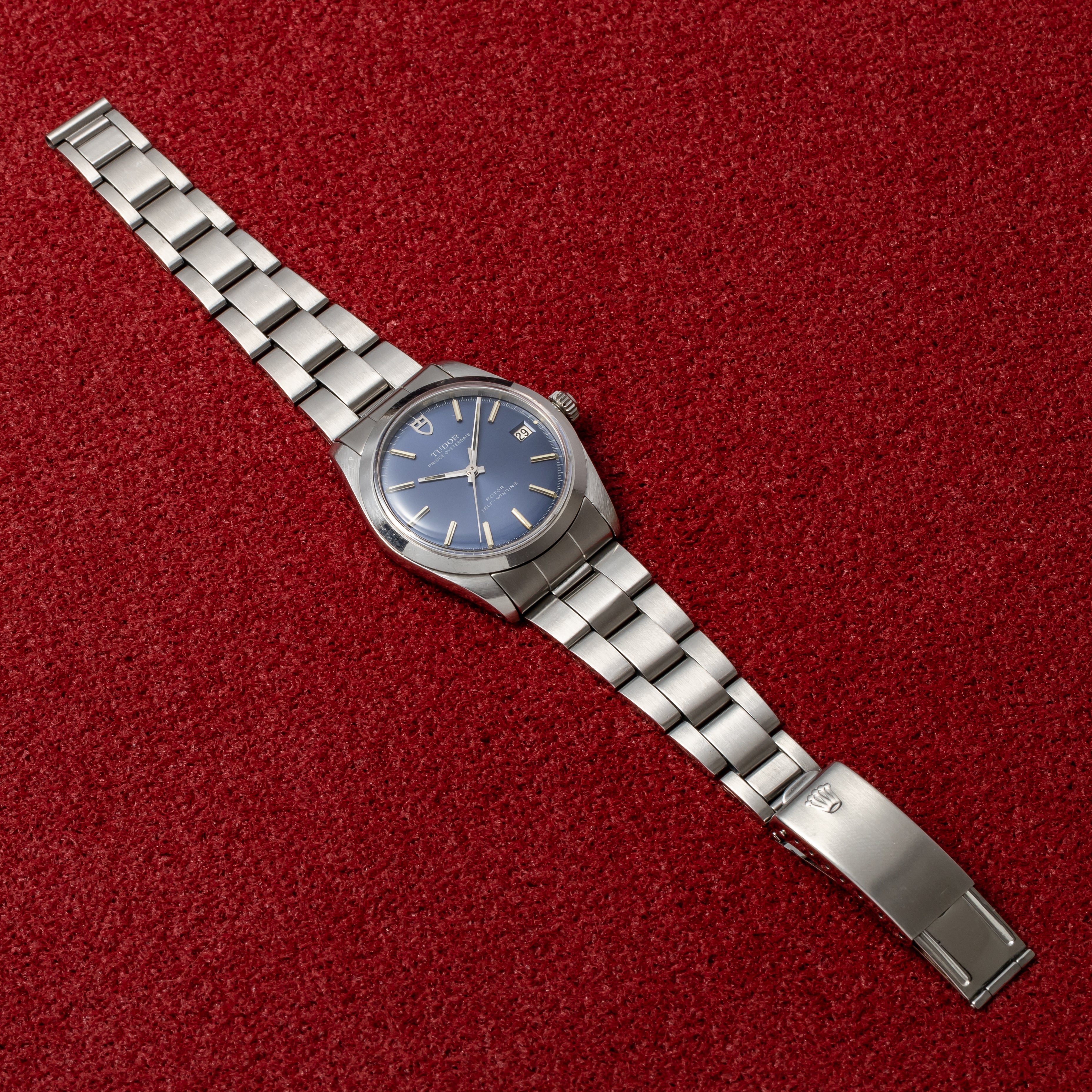 チューダー 1969年製 プリンスオイスターデイト ブルーダイヤル