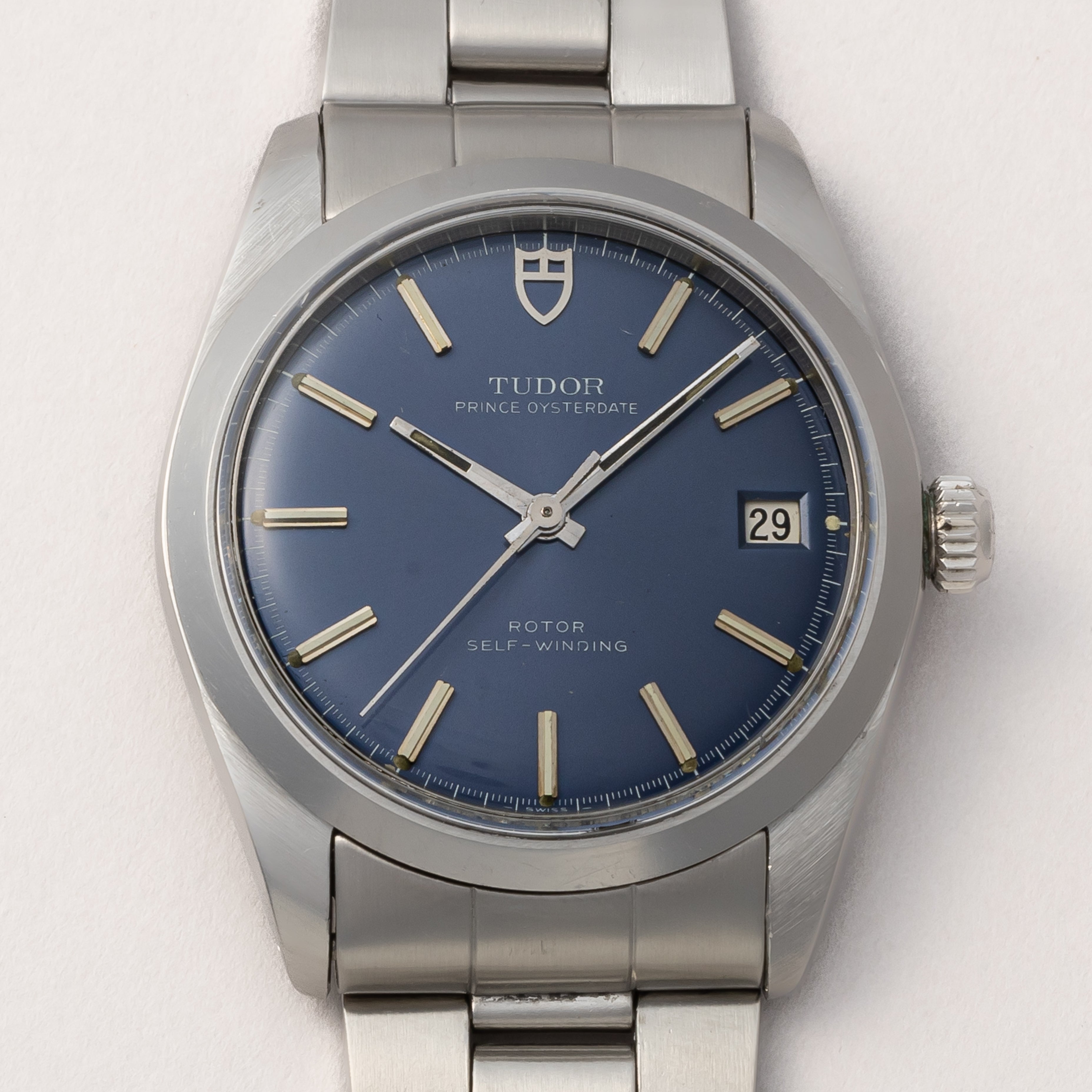 チューダー 1969年製 プリンスオイスターデイト ブルーダイヤル