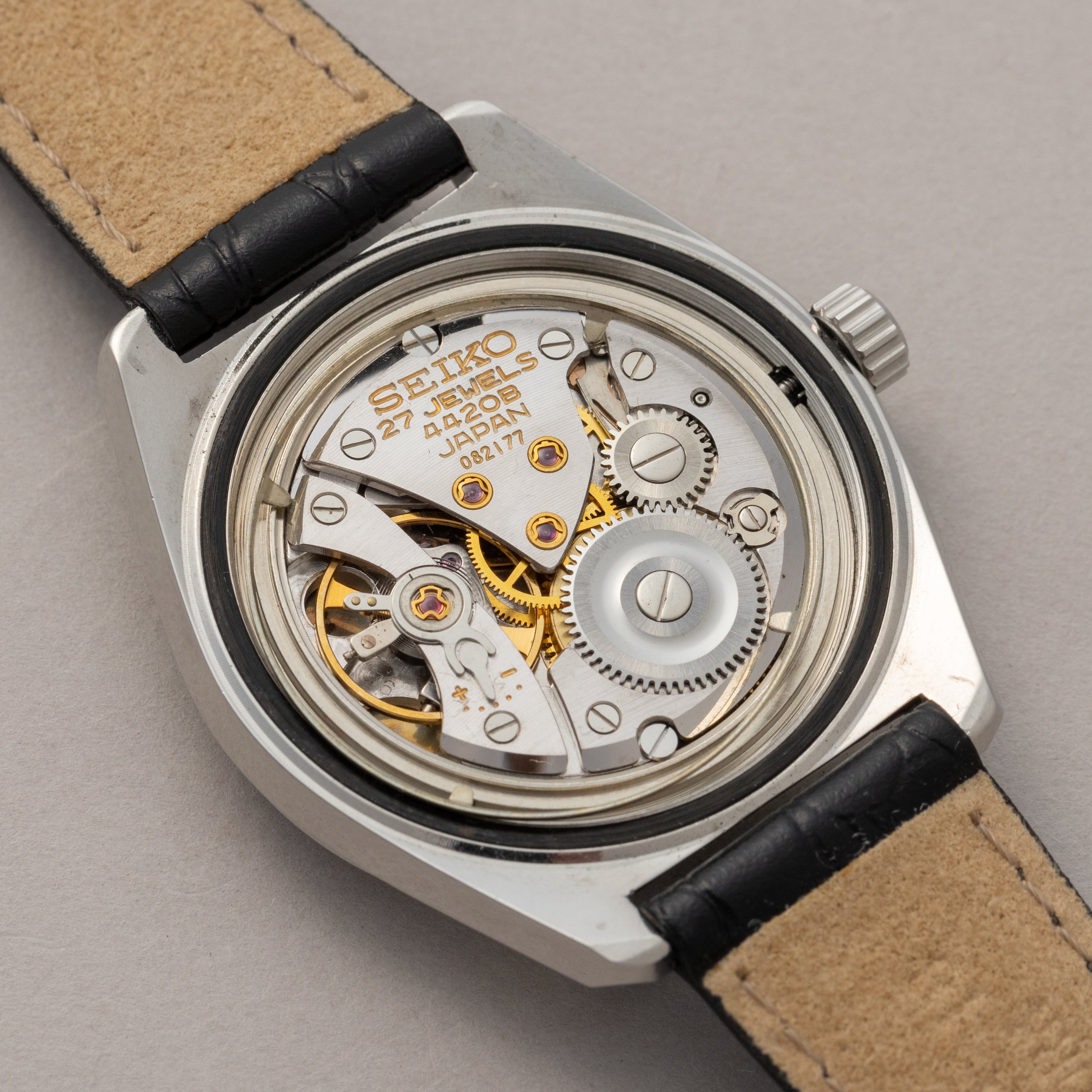 グランドセイコー 44GS 1967年製 Ref.4420-9000 後期型 純正尾錠付き