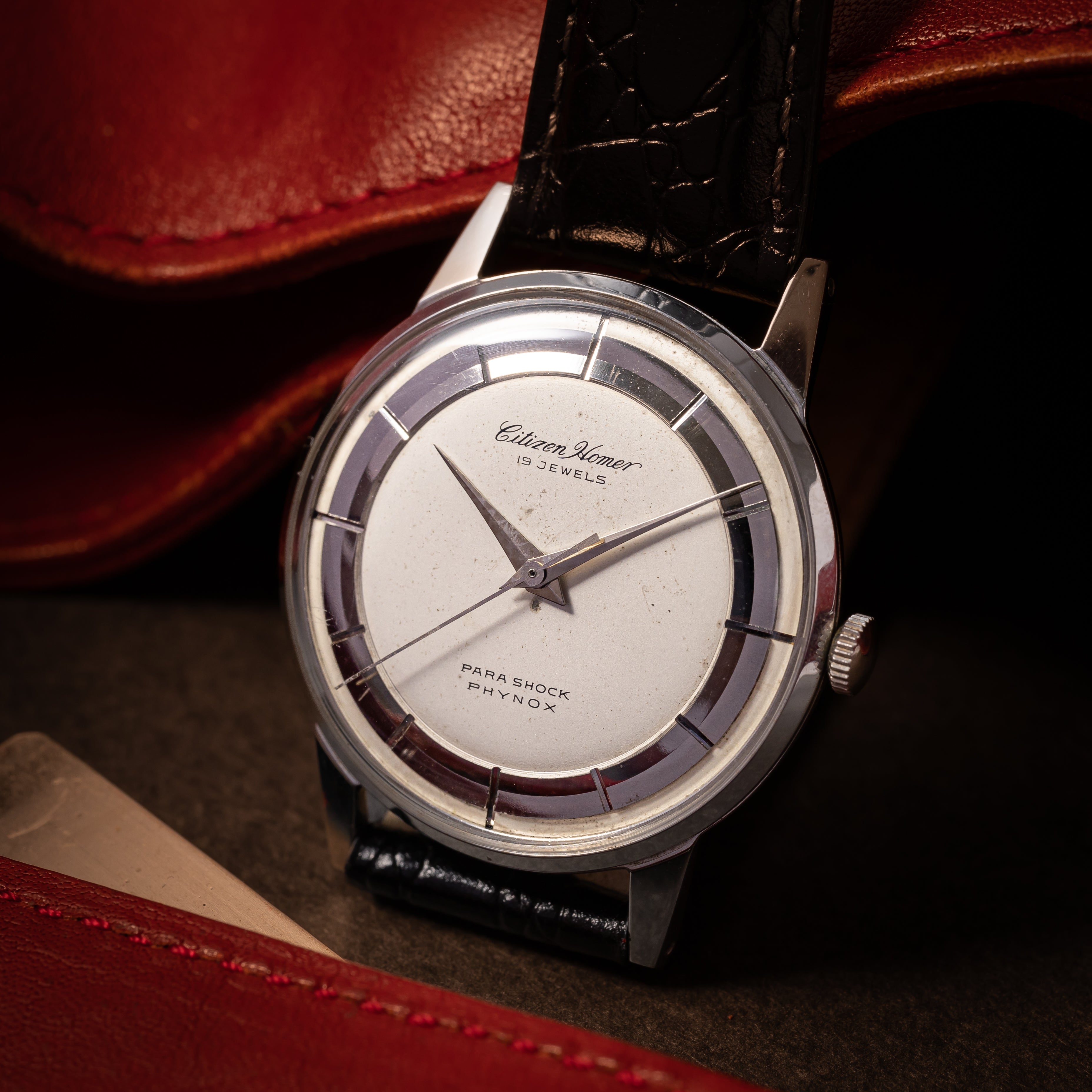 シチズン ホーマー 1962年製 手巻き ツートンダイヤル