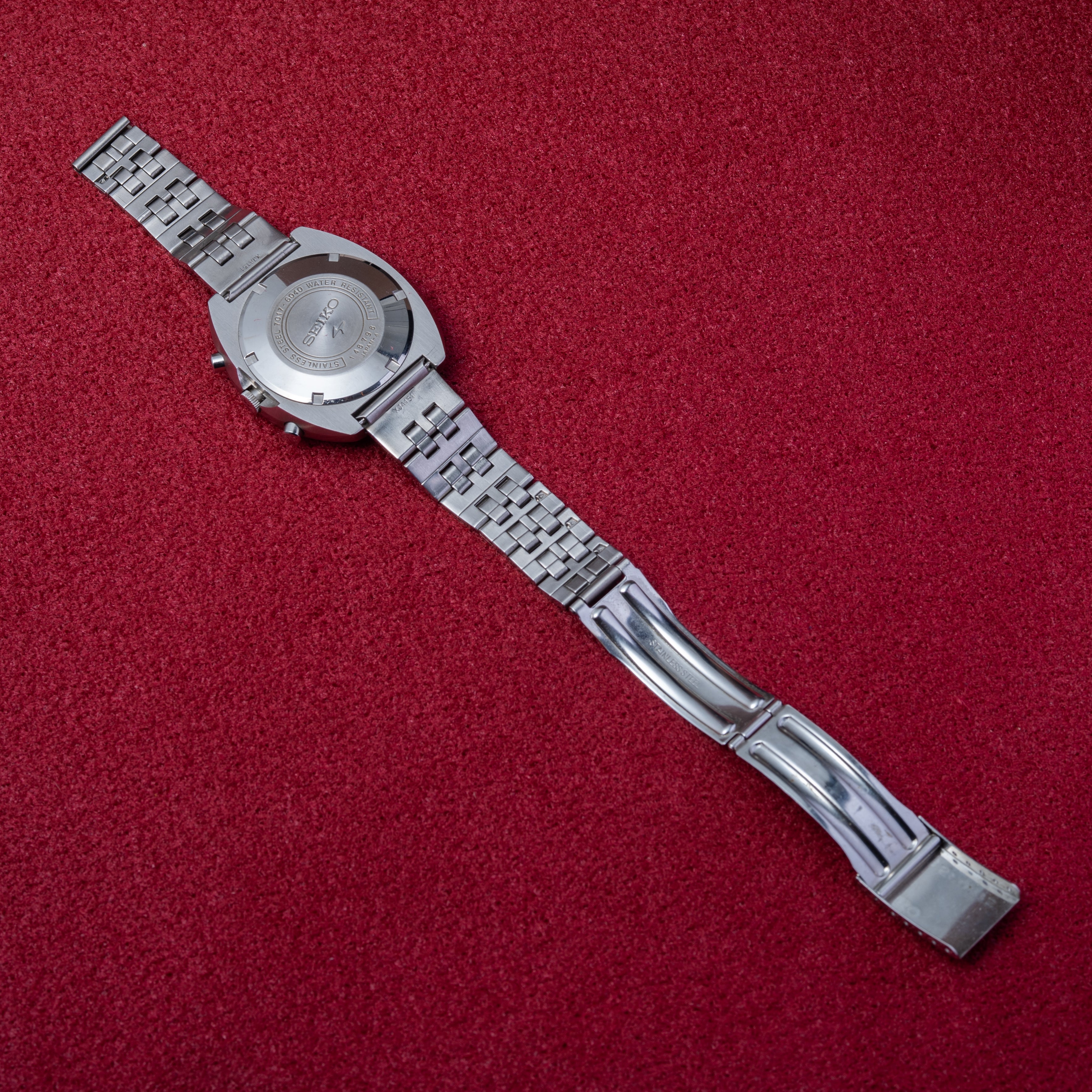 セイコー 5スポーツ スピードタイマー 1971年製 タグ、説明書付き