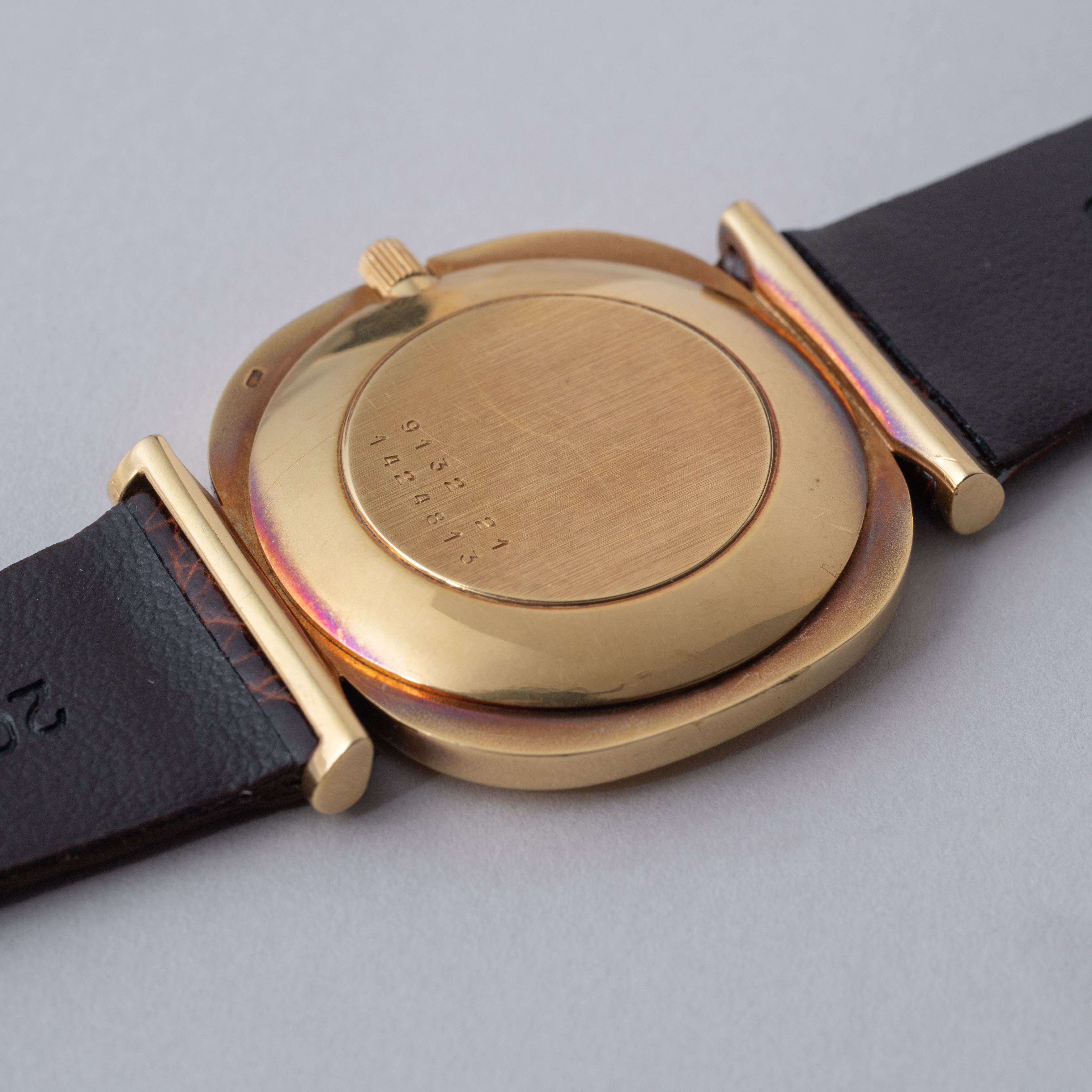 ジャガールクルト 18金無垢クッションケース オリジナルダイヤル 1970年代製