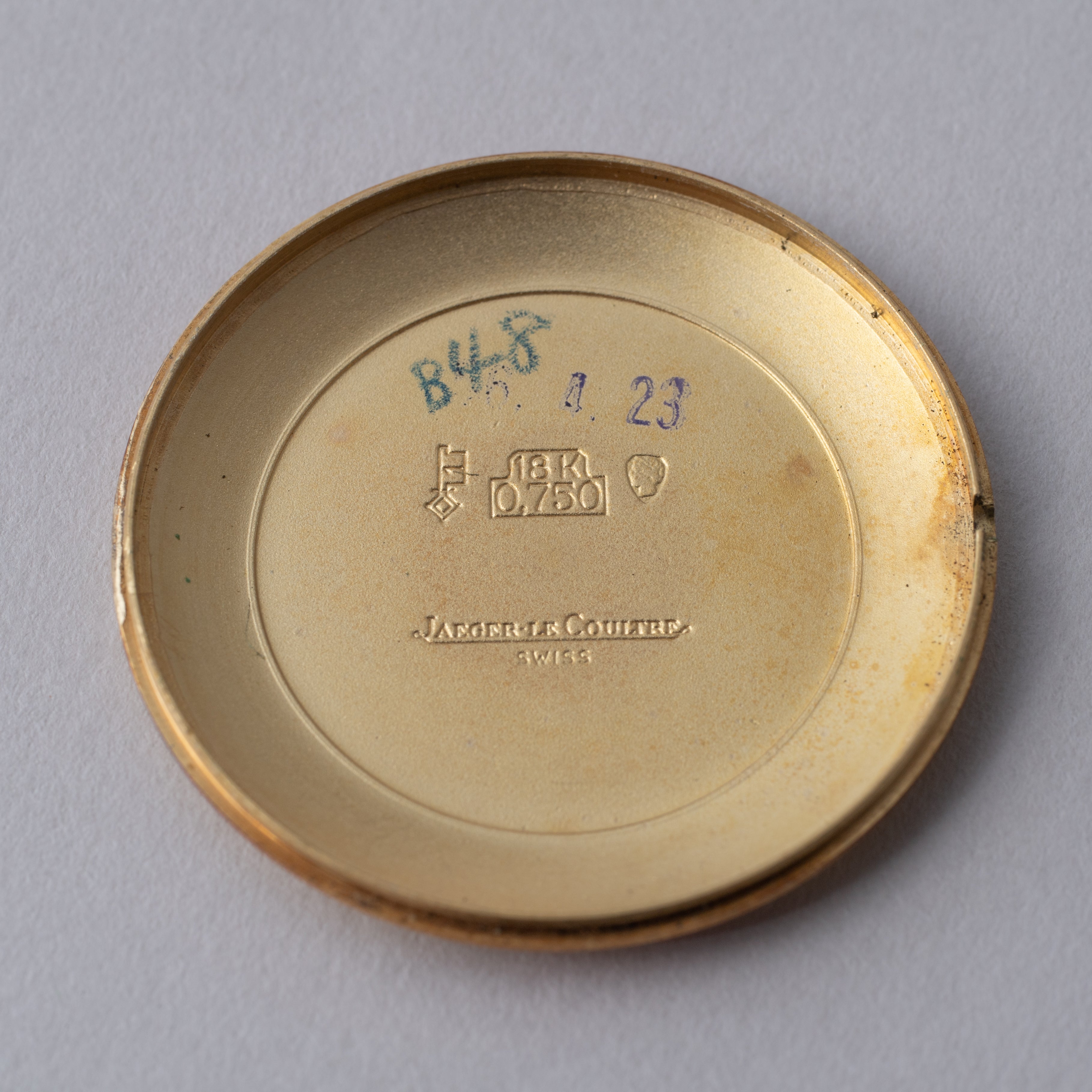 ジャガールクルト 18金無垢クッションケース オリジナルダイヤル 1970年代製
