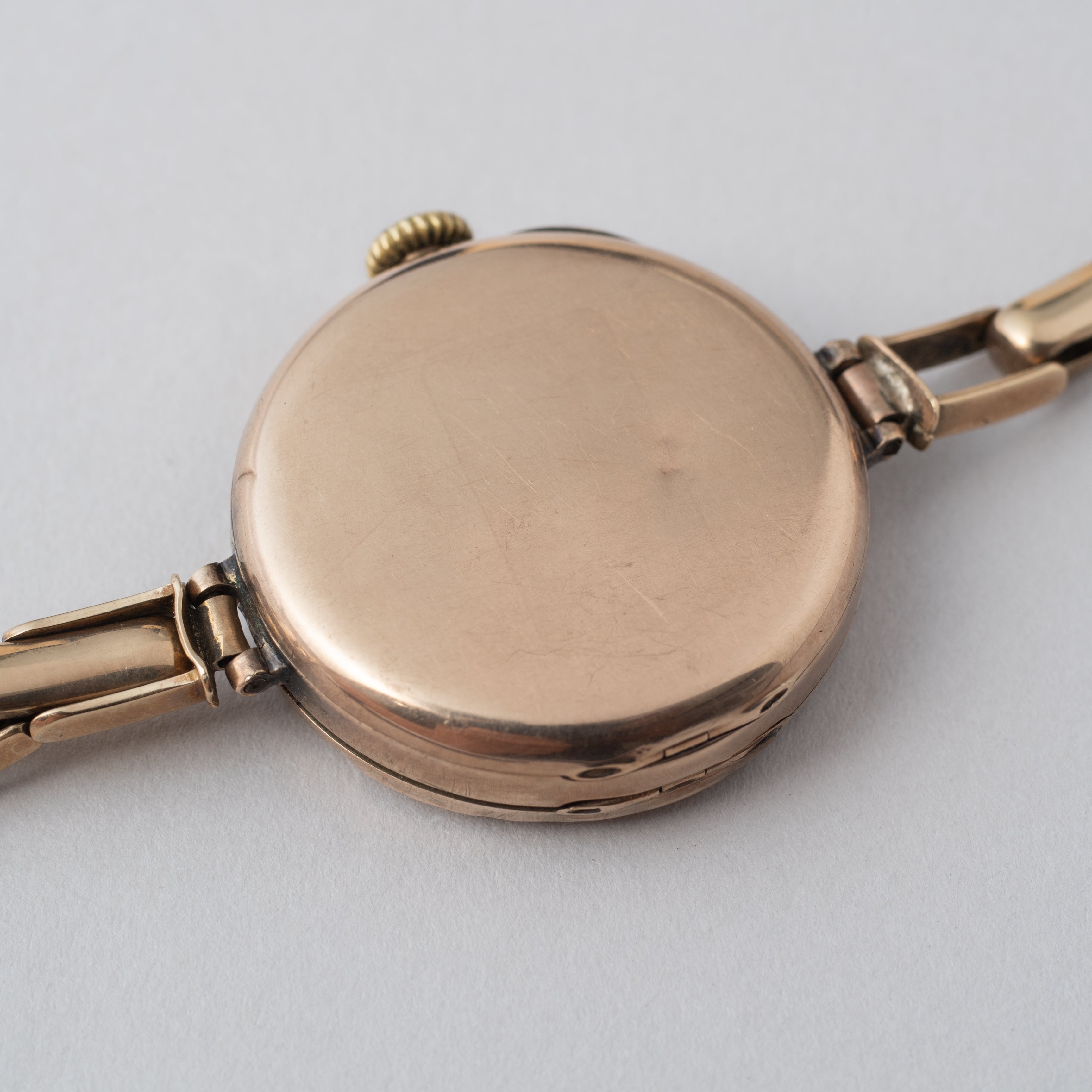 ロレックス レディース 1920年代 テレフォンダイヤル 手巻き 9金無垢製